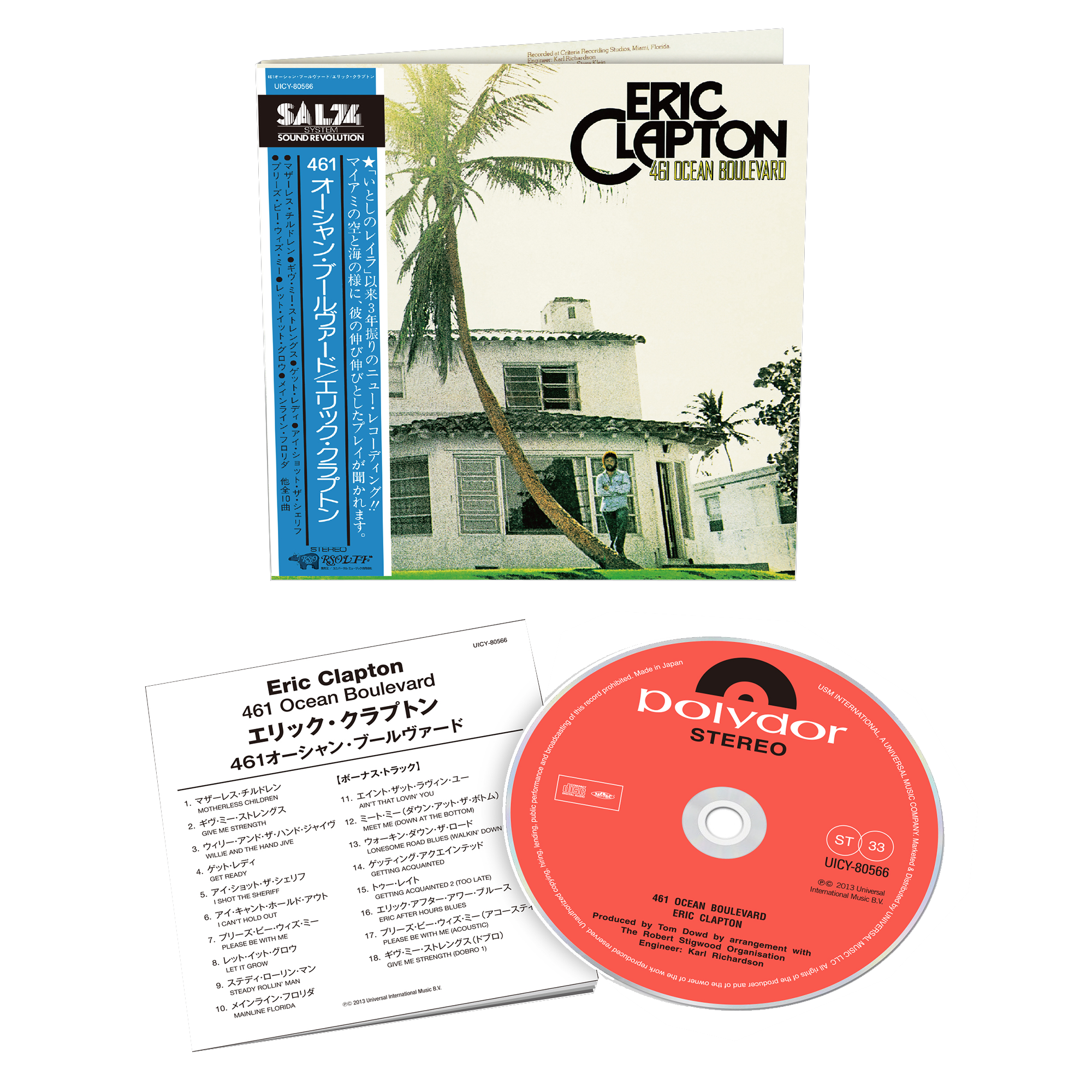 Eric Clapton - 461 Ocean Boulevard: Japanese SHM-CD - uDiscover
