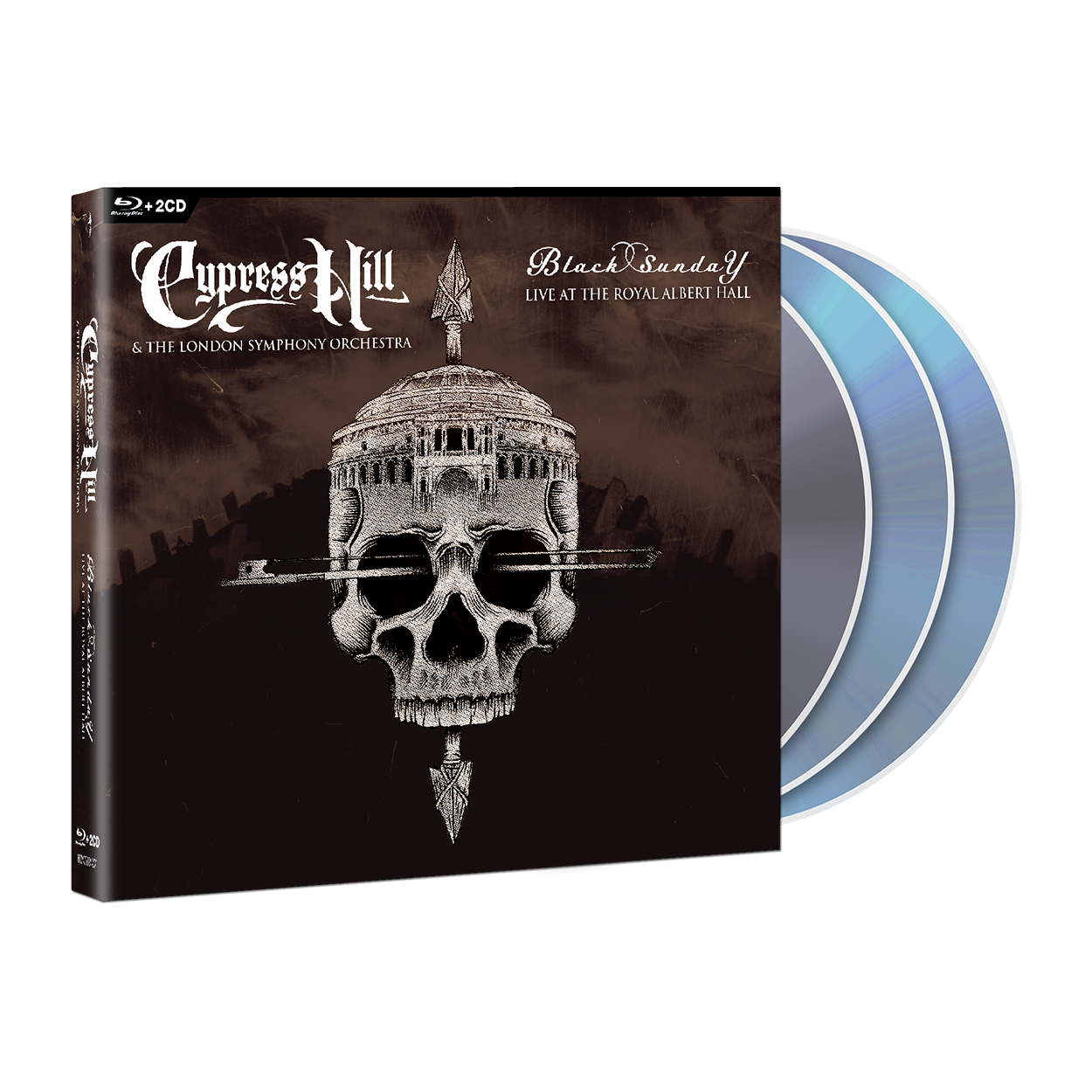 Cypress Hill, London Symphony Orchestra - Black Sunday - Live At The Royal Albert Hall: Blu-Ray + 2CD