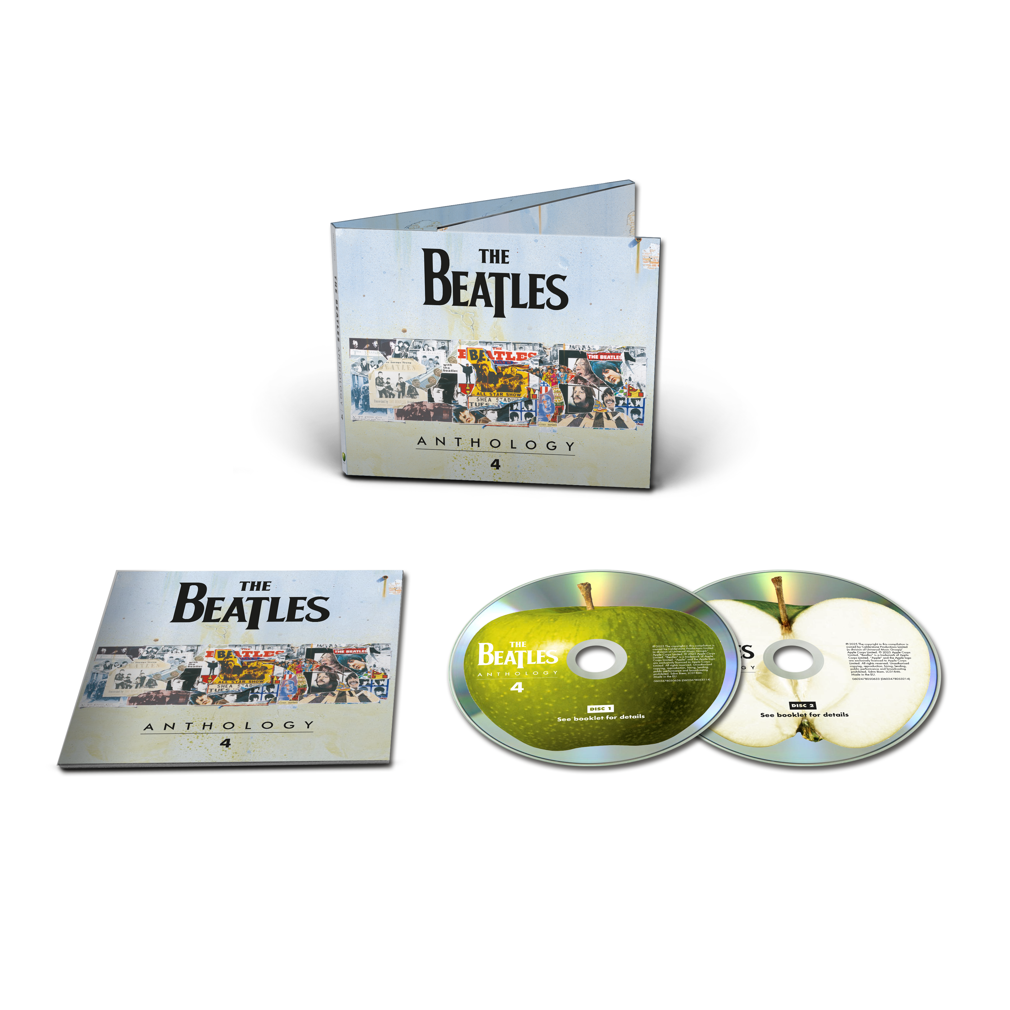 The Beatles Anthology 4 レーザーディスク The Beatles - Anthology 4: 2CD - uDiscover