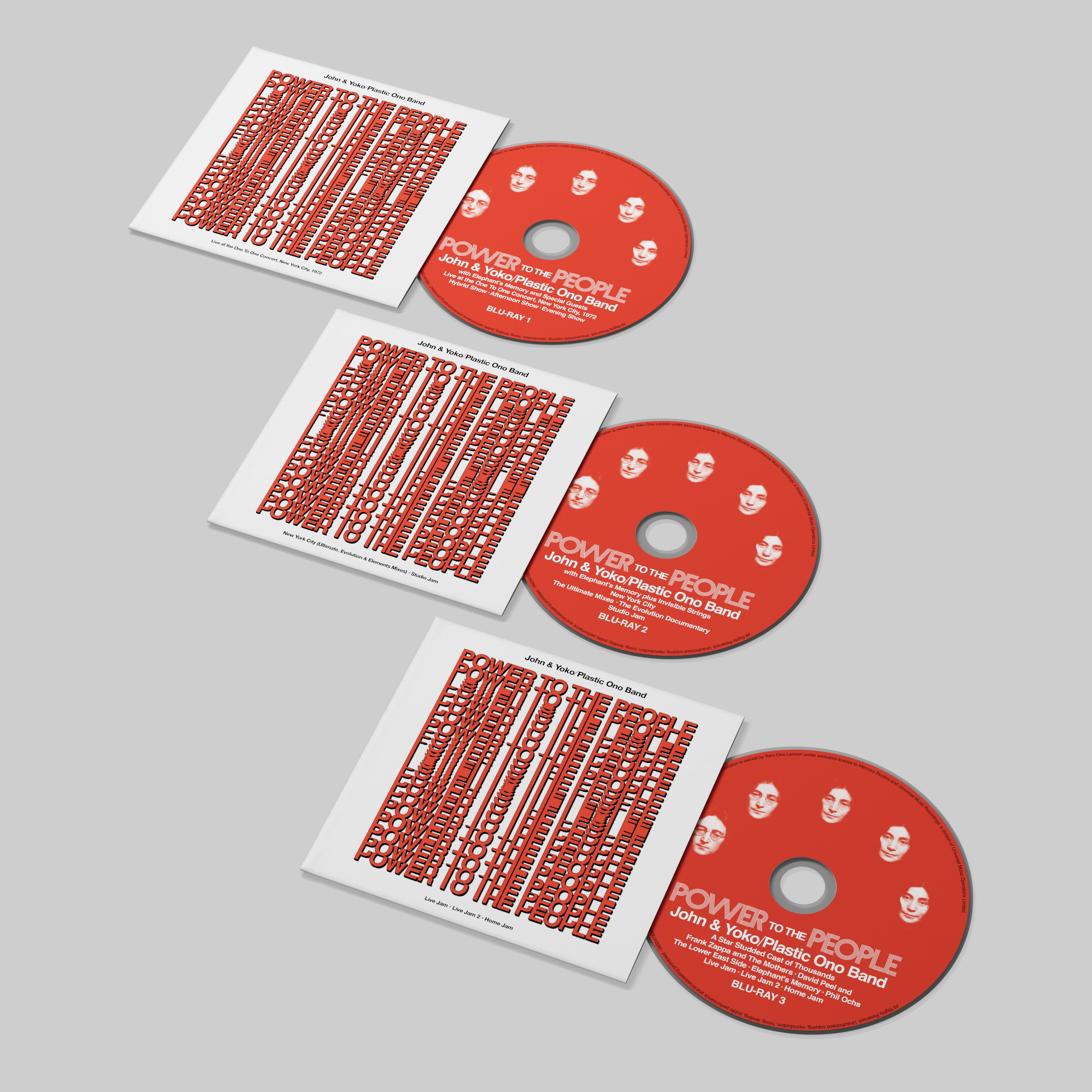 John Lennon, Yoko Ono - Power to the People 9CD + 3 Blu-ray Boxset