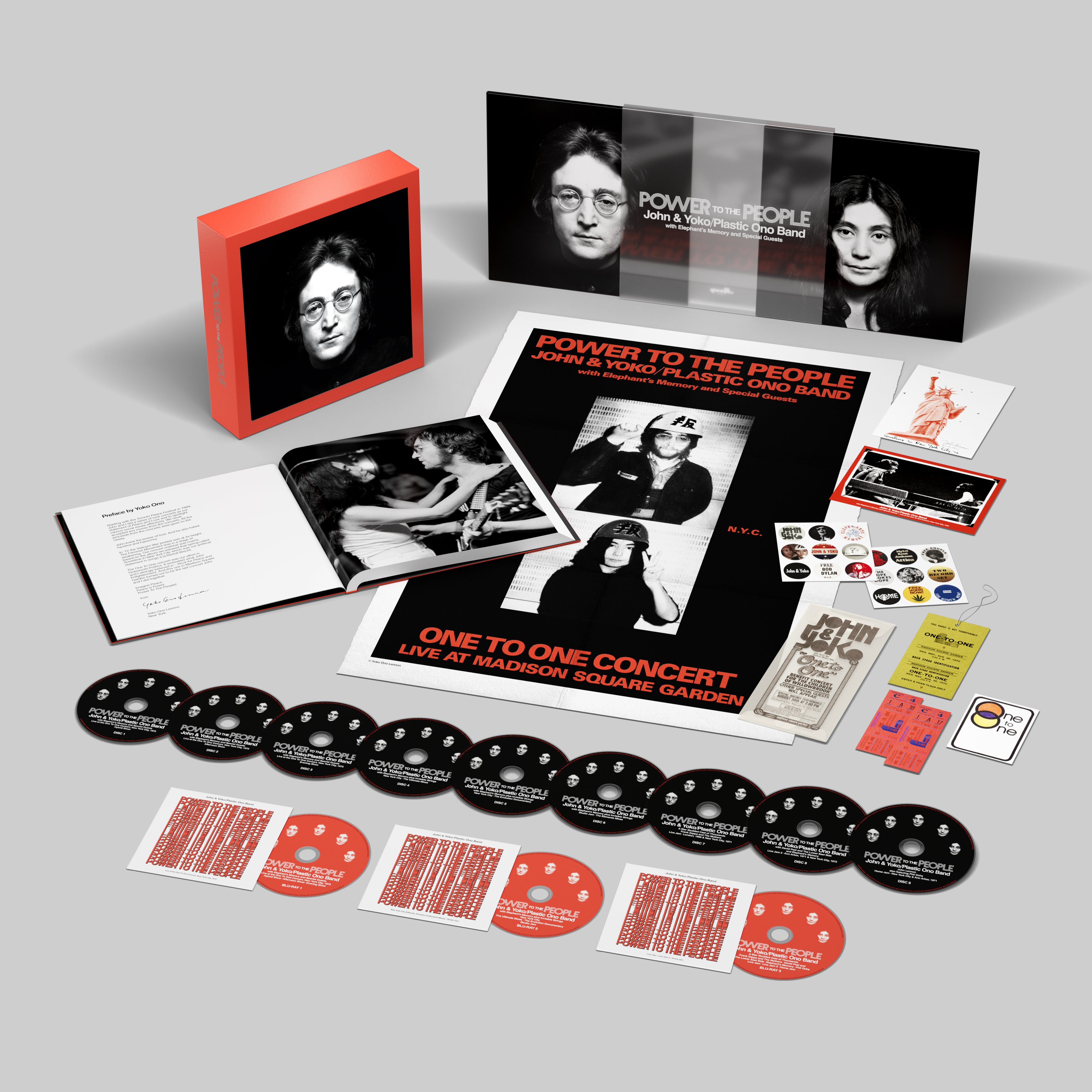 John Lennon, Yoko Ono - Power to the People 9CD + 3 Blu-ray Boxset
