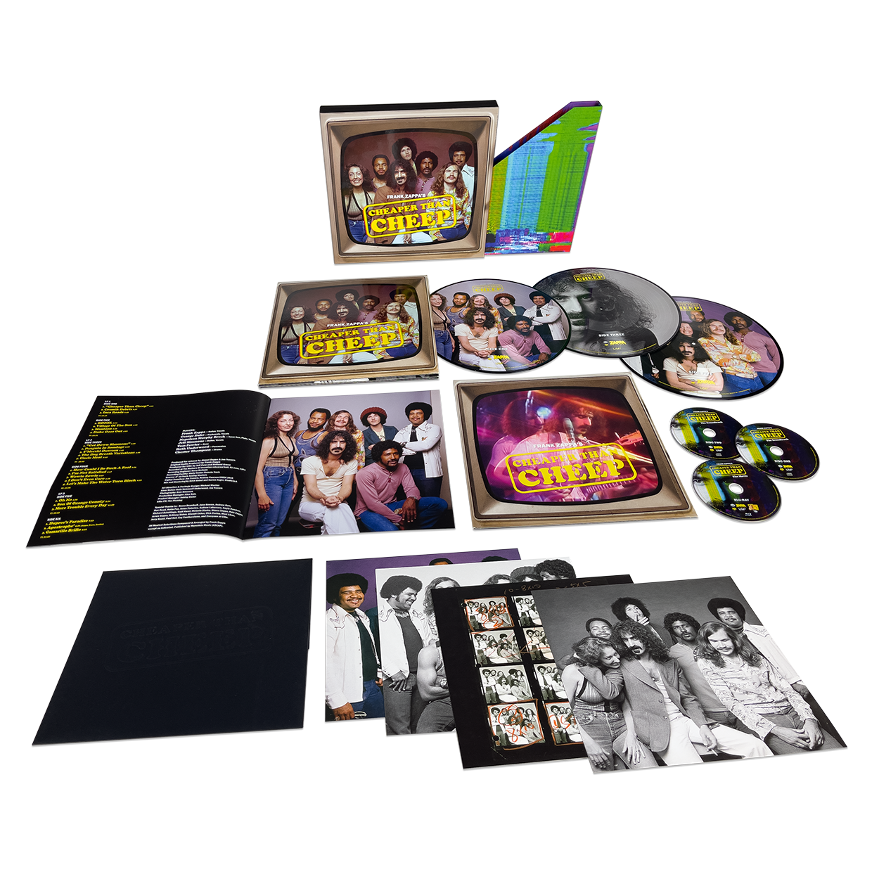 Frank Zappa - Cheaper Than Cheep: SDE Picture Disc 3LP + 2CD + Blu-Ray