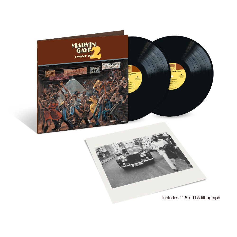 Marvin Gaye - I Want You 2: Vinyl 2LP - uDiscover