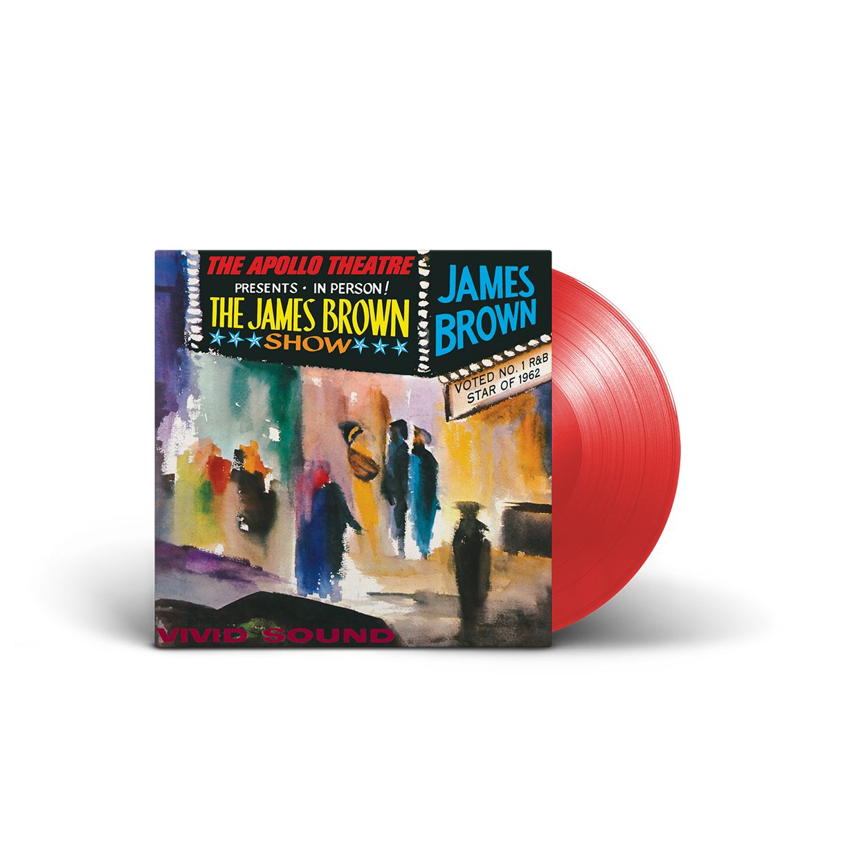 James Brown - Live At The Apollo, 1962: Red Vinyl LP - uDiscover