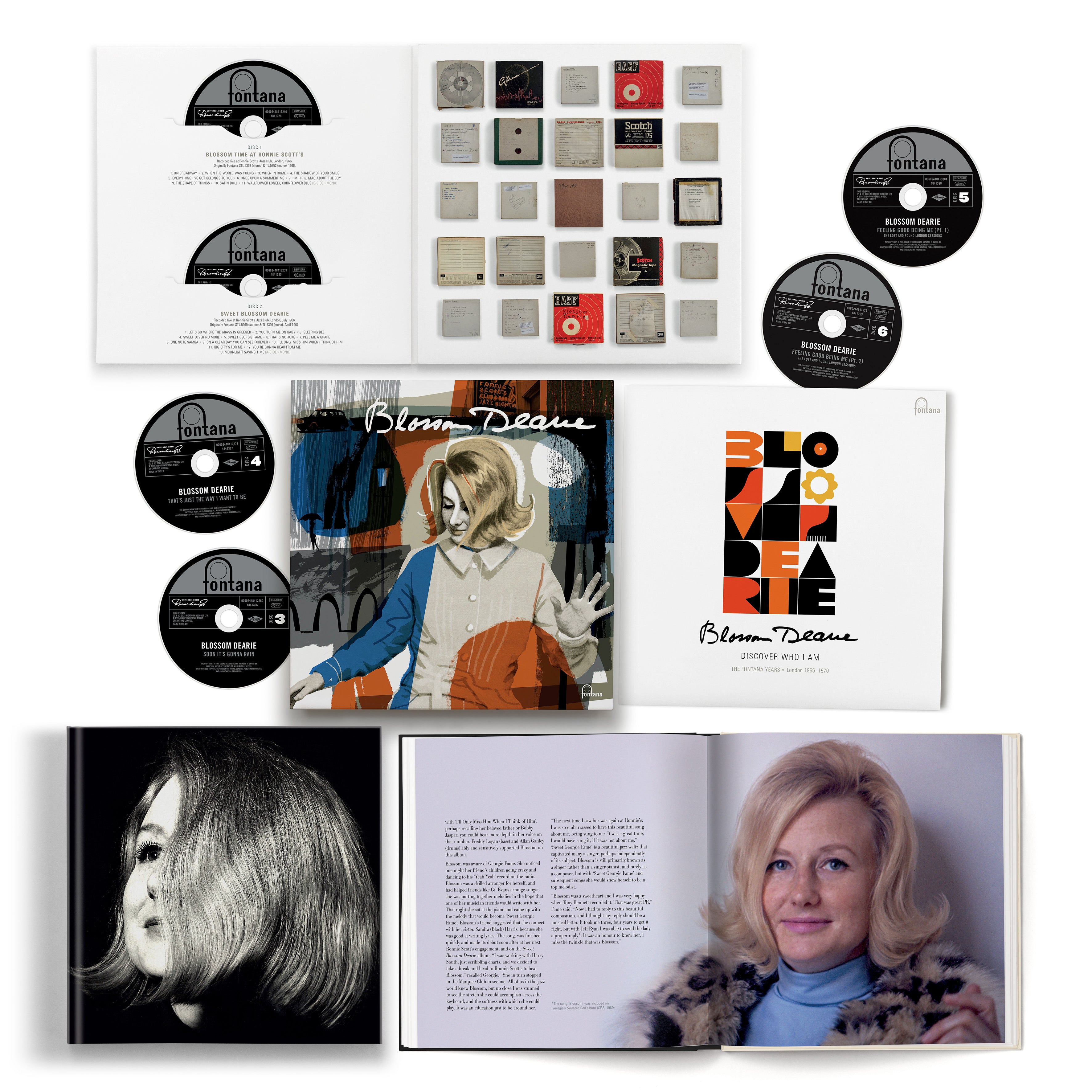 Blossom Dearie - Discover Who I Am (The Fontana Years London 1966-70): 6CD
