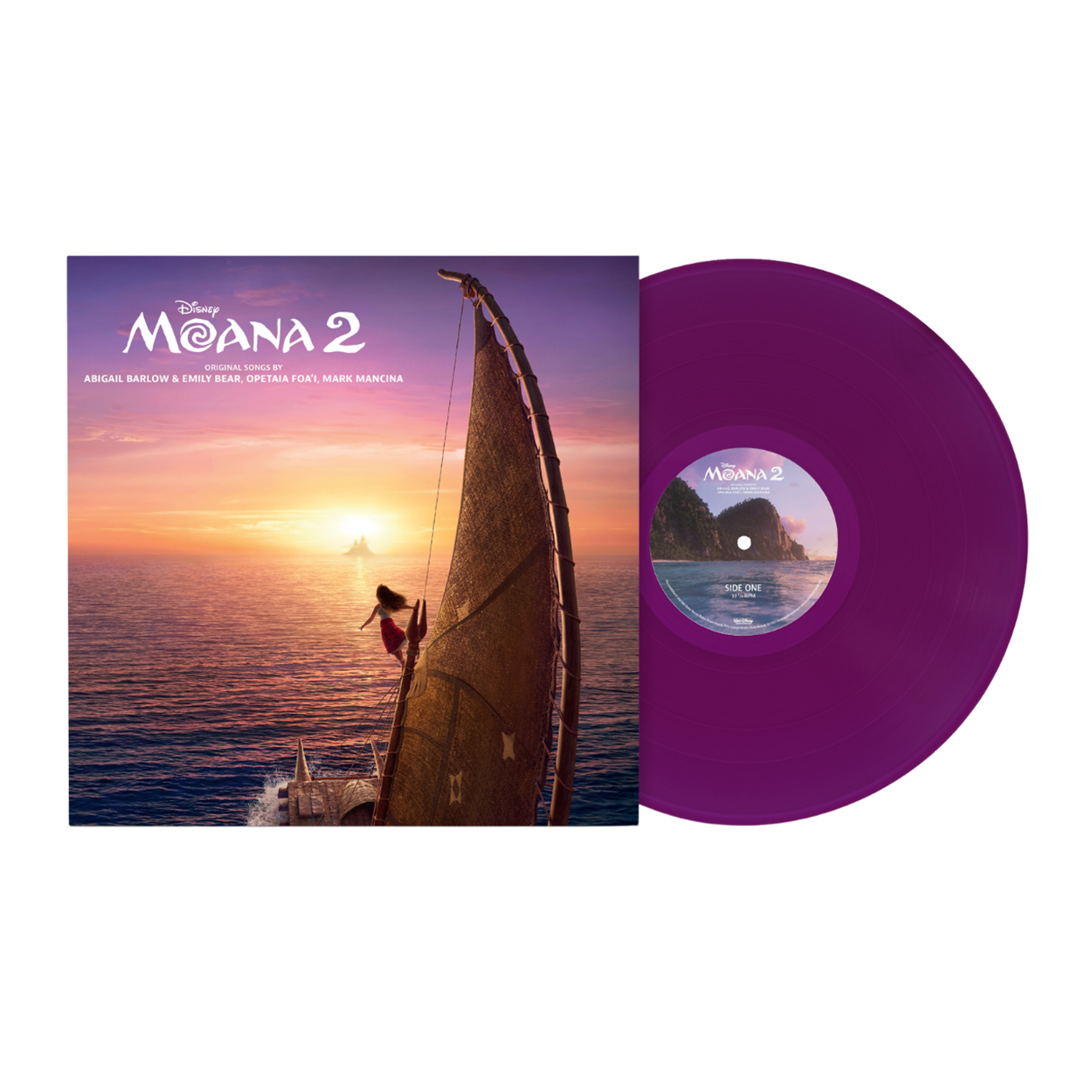 Auli'i Cravalho, Dwayne Johnson - Moana 2: Vibrant Violet Vinyl LP Auli'i Cravalho, Dwayne Johnson - Moana 2: Vibrant Violet Vinyl LP