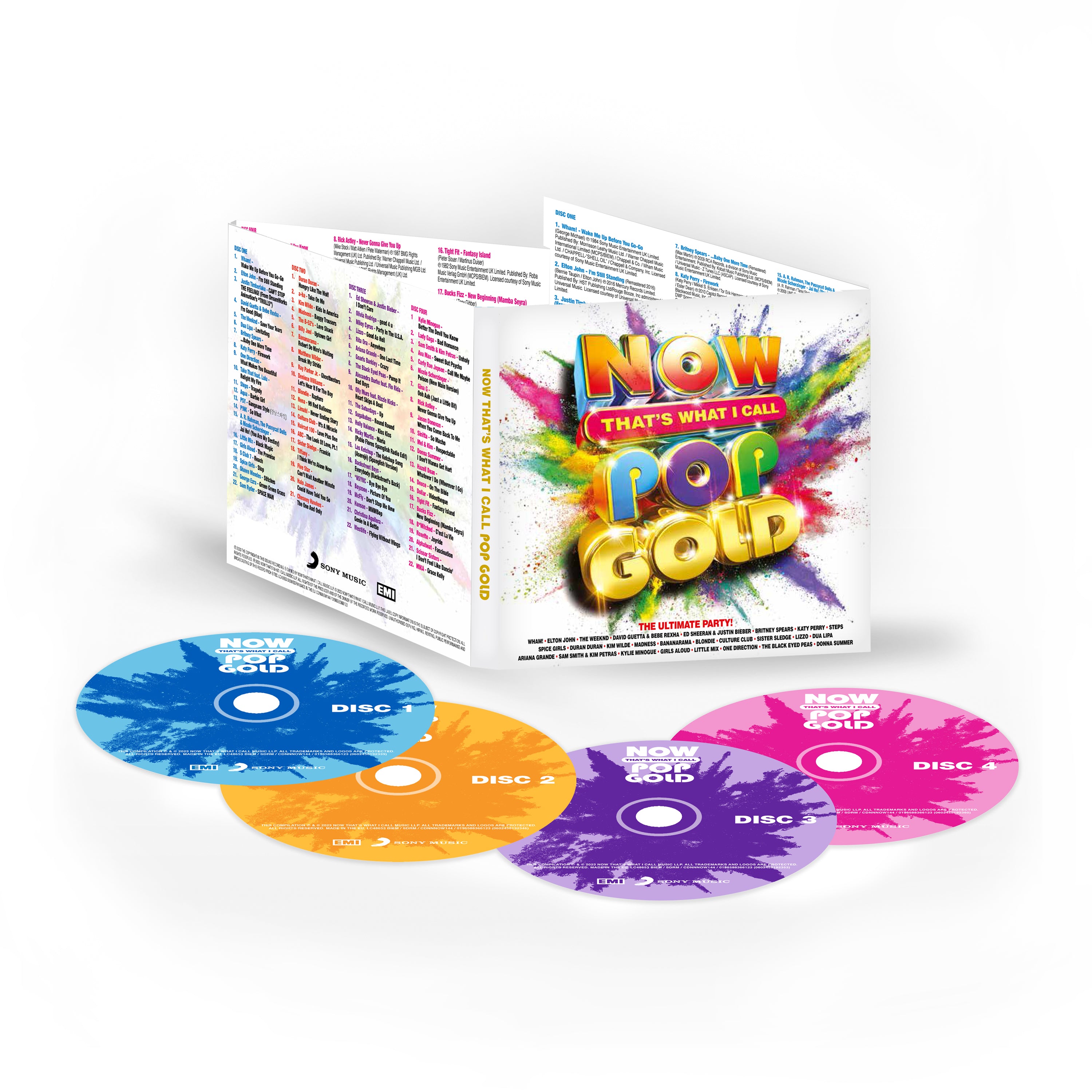 Various Artists - NOW That’s What I Call Pop Gold (4CD)