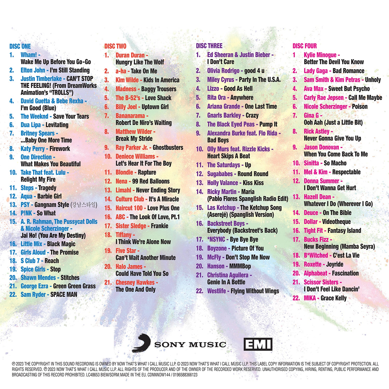 Various Artists - NOW That’s What I Call Pop Gold (4CD)