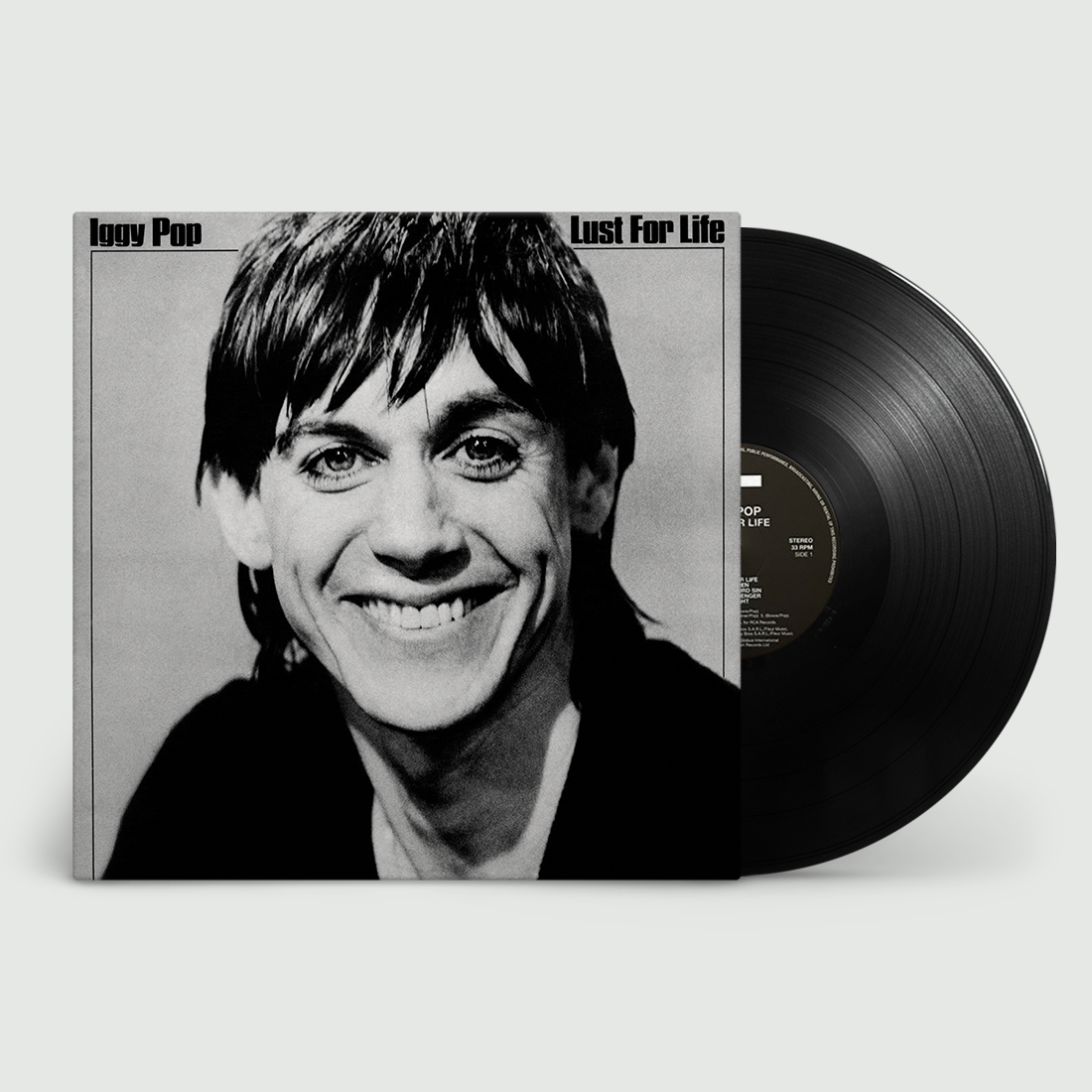 Iggy Pop Lust For Life LP USオリジナルレコード Iggy Pop - Lust For Life: Vinyl LP - uDiscover