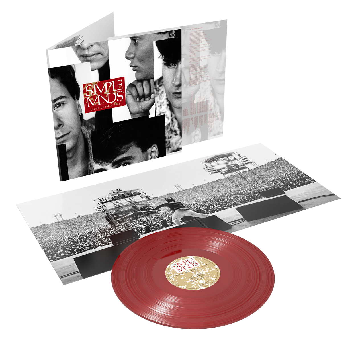 Simple Minds - Once Upon A Time (40th Anniversary Edition) Ruby Red Vinyl