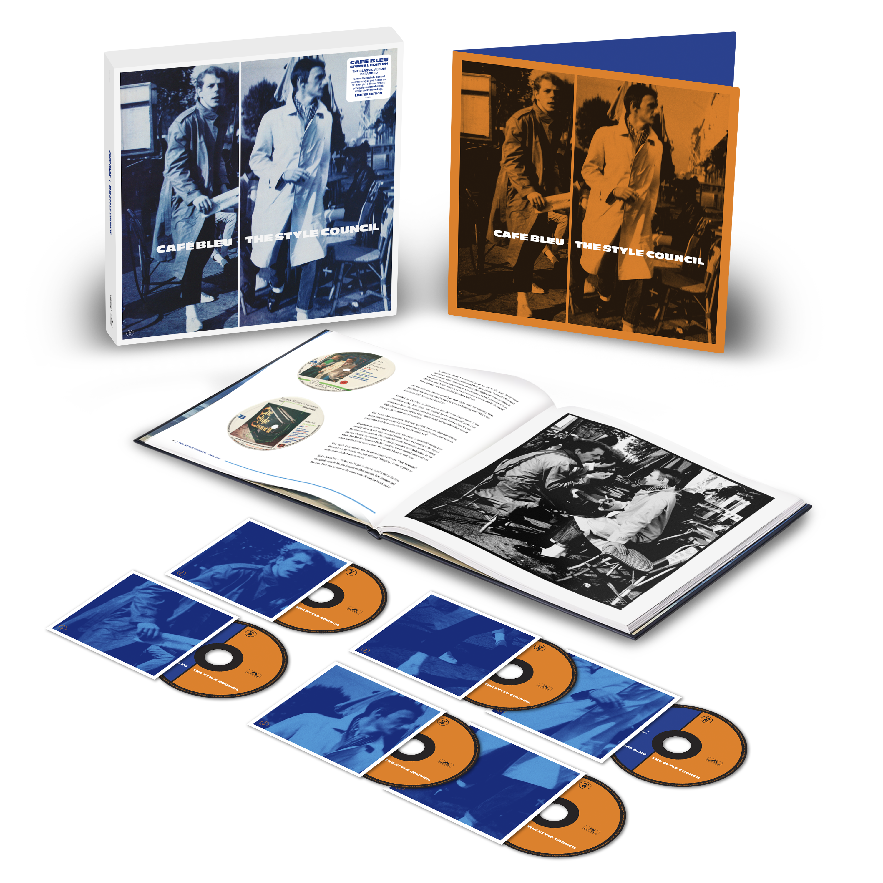 The Style Council / Café Bleu (6CD) The Style Council's Café Bleu gets a 6CD, 3LP 'Special Edition