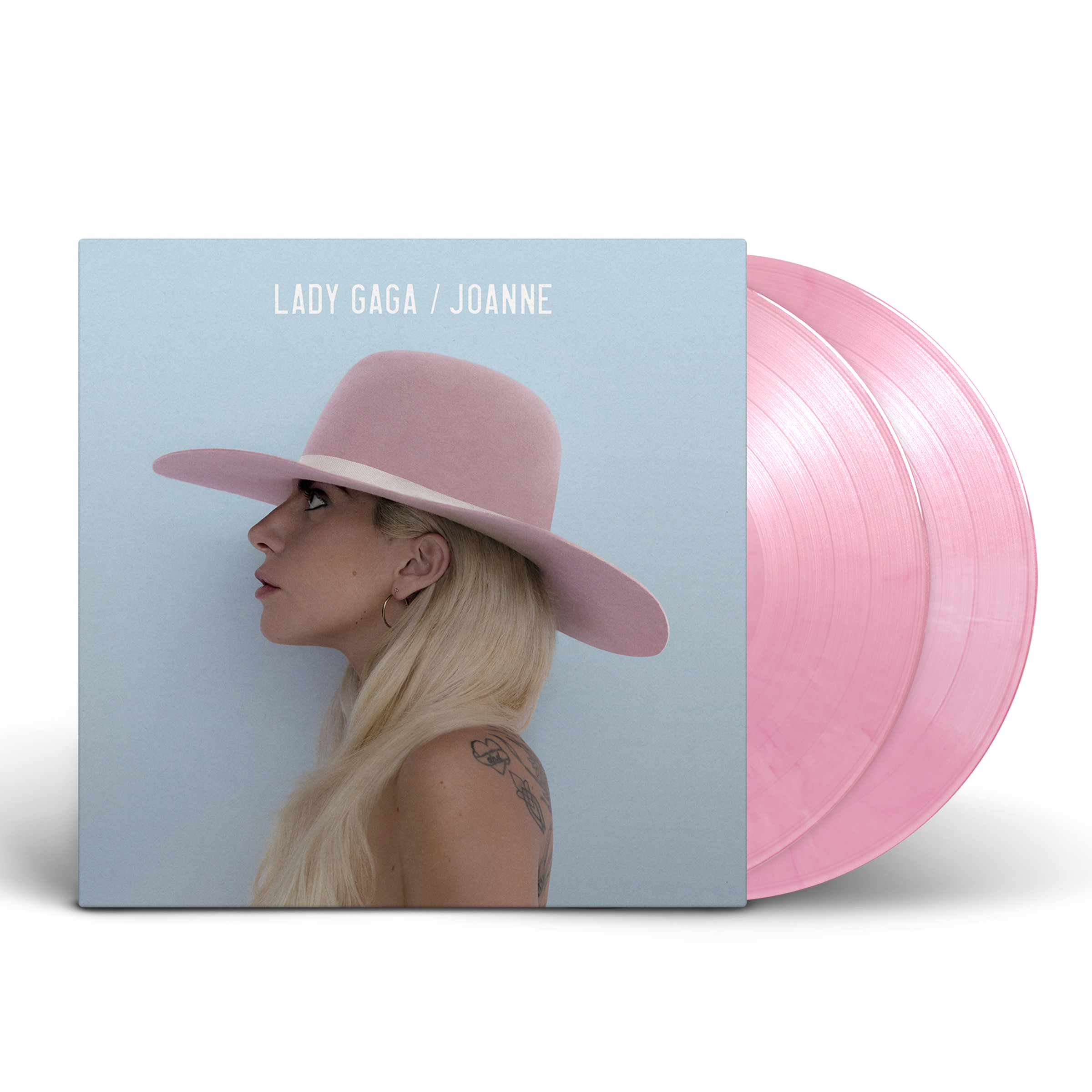 Lady Gaga - Joanne: Exclusive Pink Marble Vinyl 2LP - uDiscover
