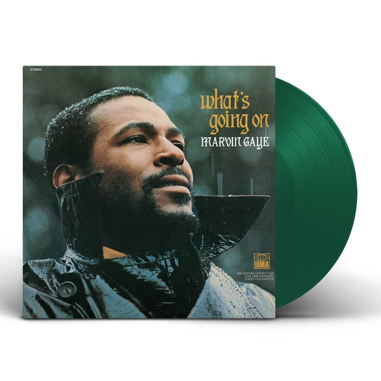 Marvin Gaye - What's Going On: Green Vinyl LP - uDiscover Marvin Gaye - What's Going On: Green Vinyl LP - uDiscover