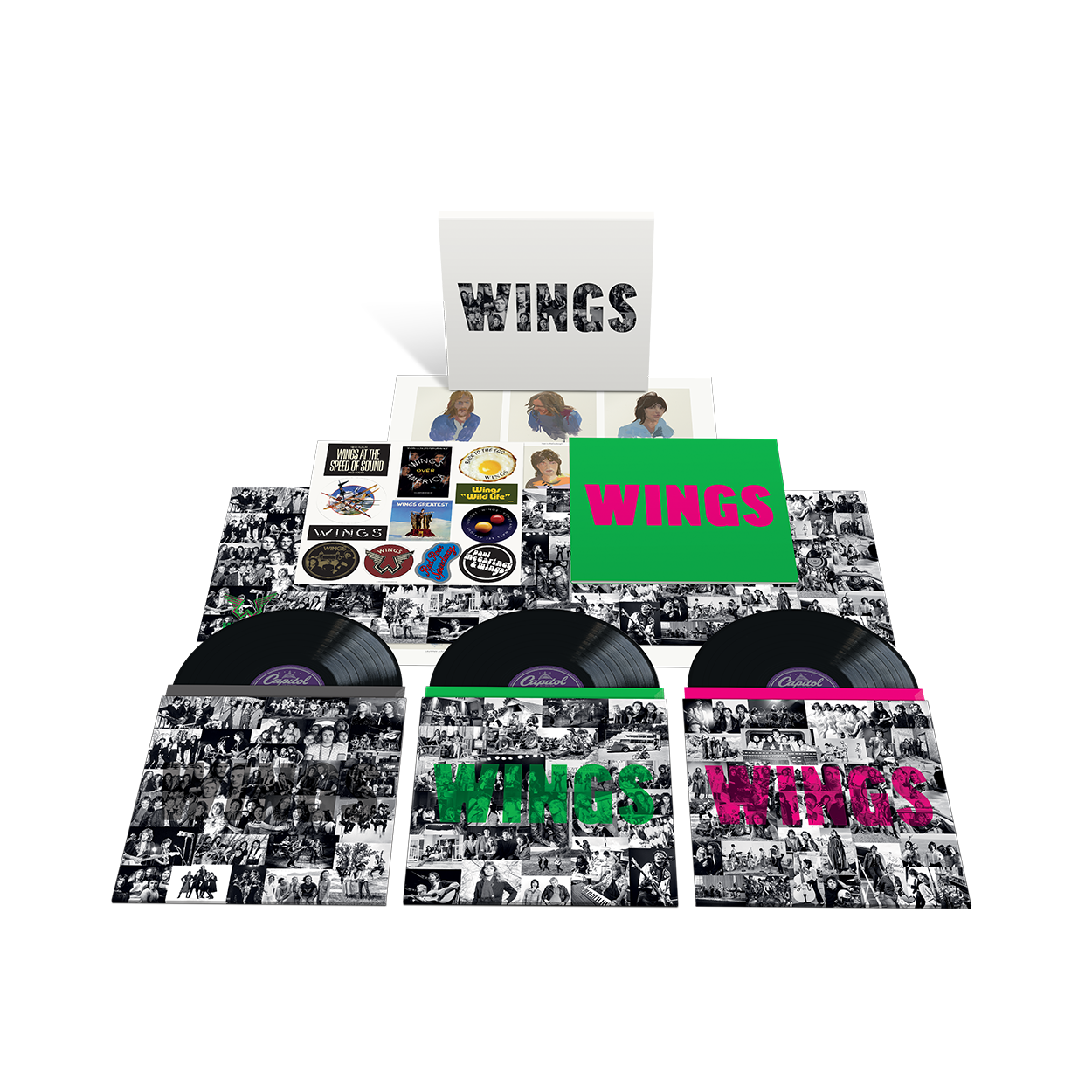 Paul McCartney & Wings - WINGS - 3LP Limited Edition Collection