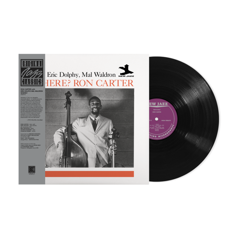 Ron Carter, Eric Dolphy, Mal Waldron - Where? (Original Jazz Classics 2024): Vinyl LP