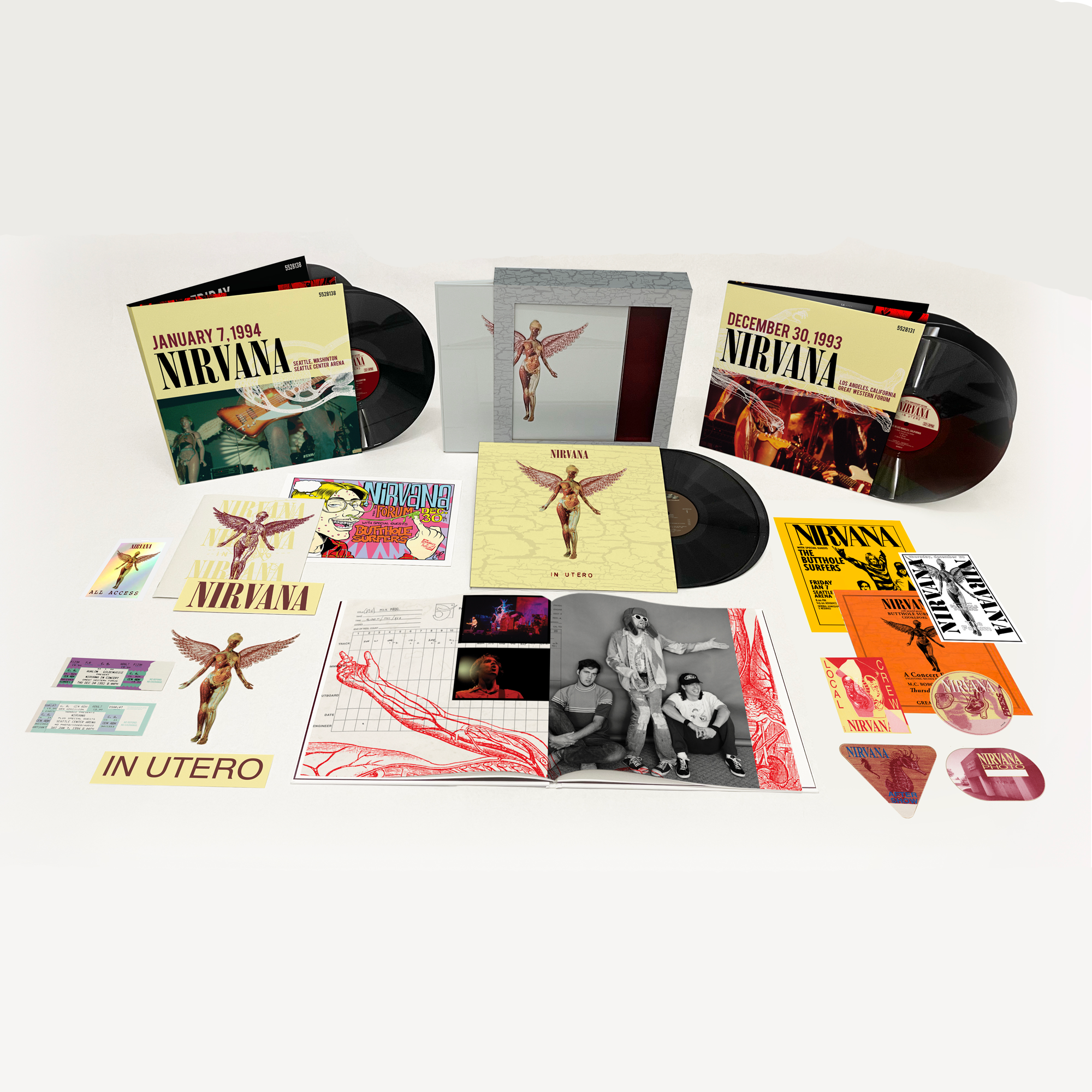 Nirvana - In Utero (30th Anniversary): Super Deluxe 8LP Box Set Nirvana - In Utero (30th Anniversary): Super Deluxe 8LP Box Set