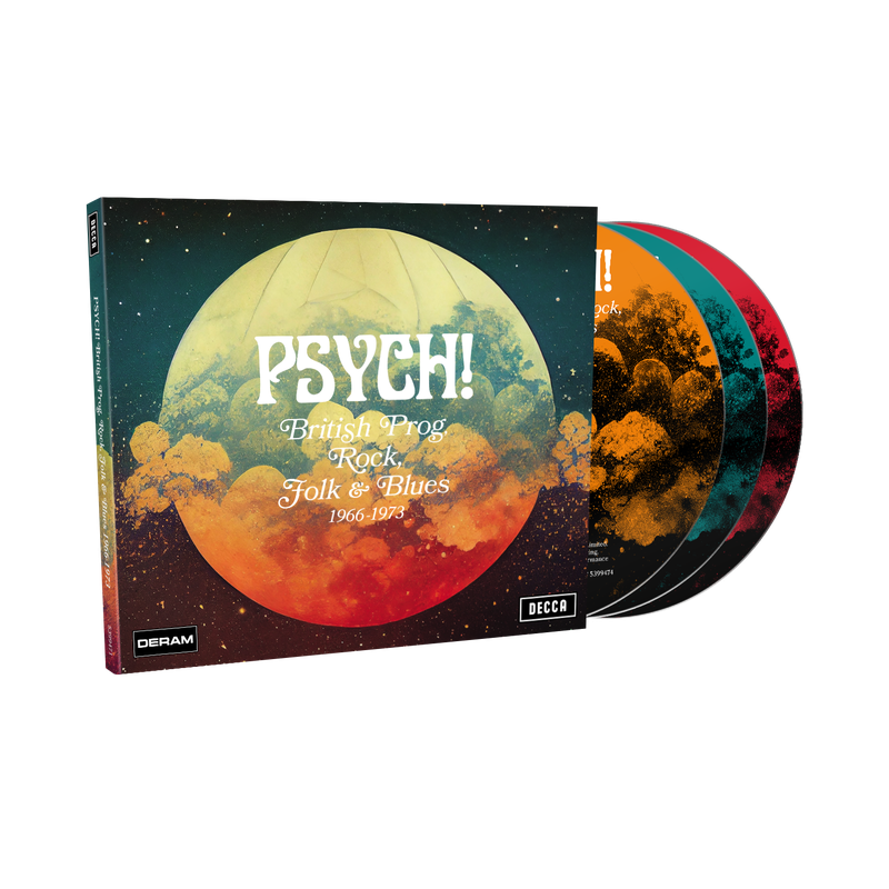 Various Artists - Psych! British Prog, Rock, Folk, And Blues 1966 – 1973:  3CD - uDiscover