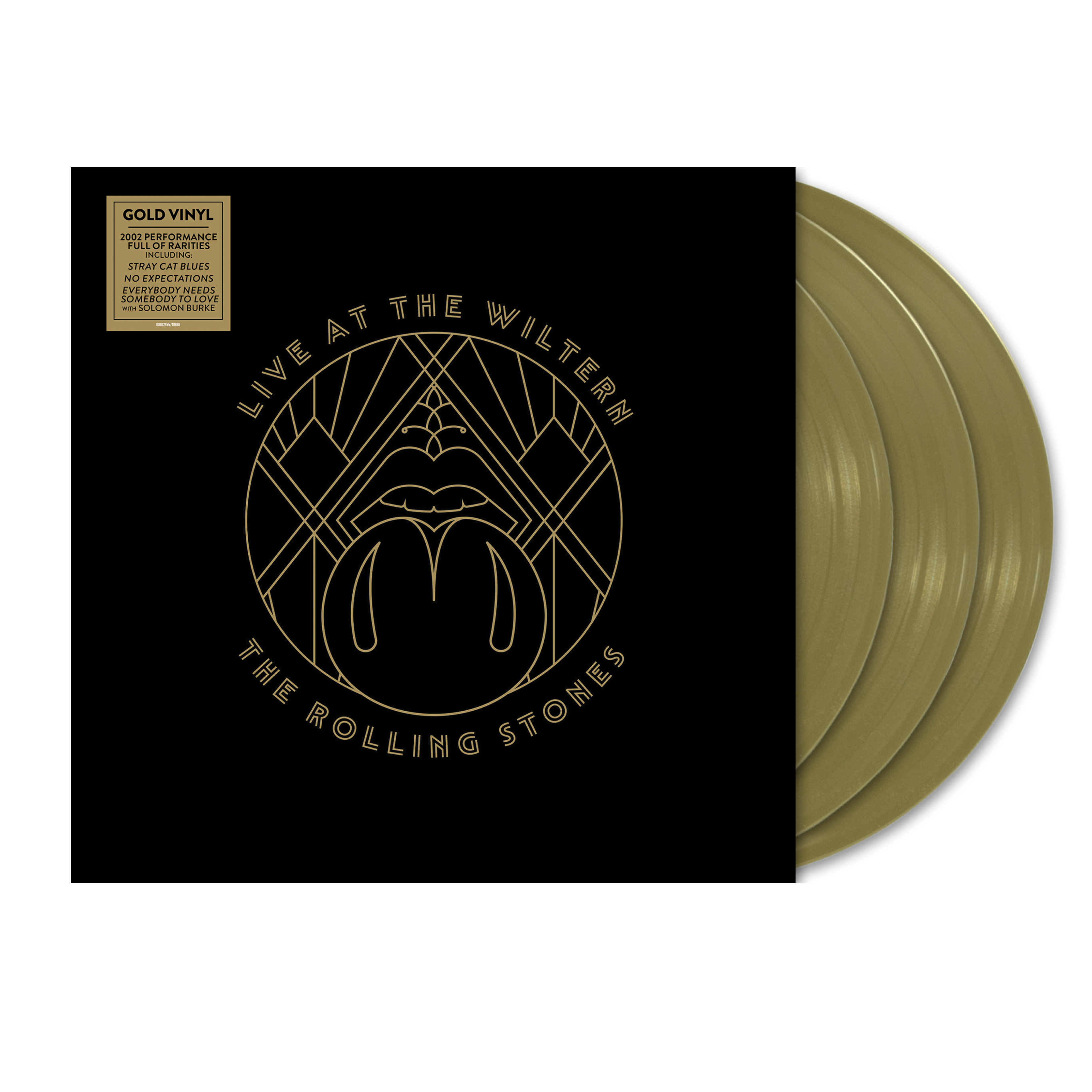 The Rolling Stones - Live At The Wiltern: Exclusive Gold Vinyl 3LP ...