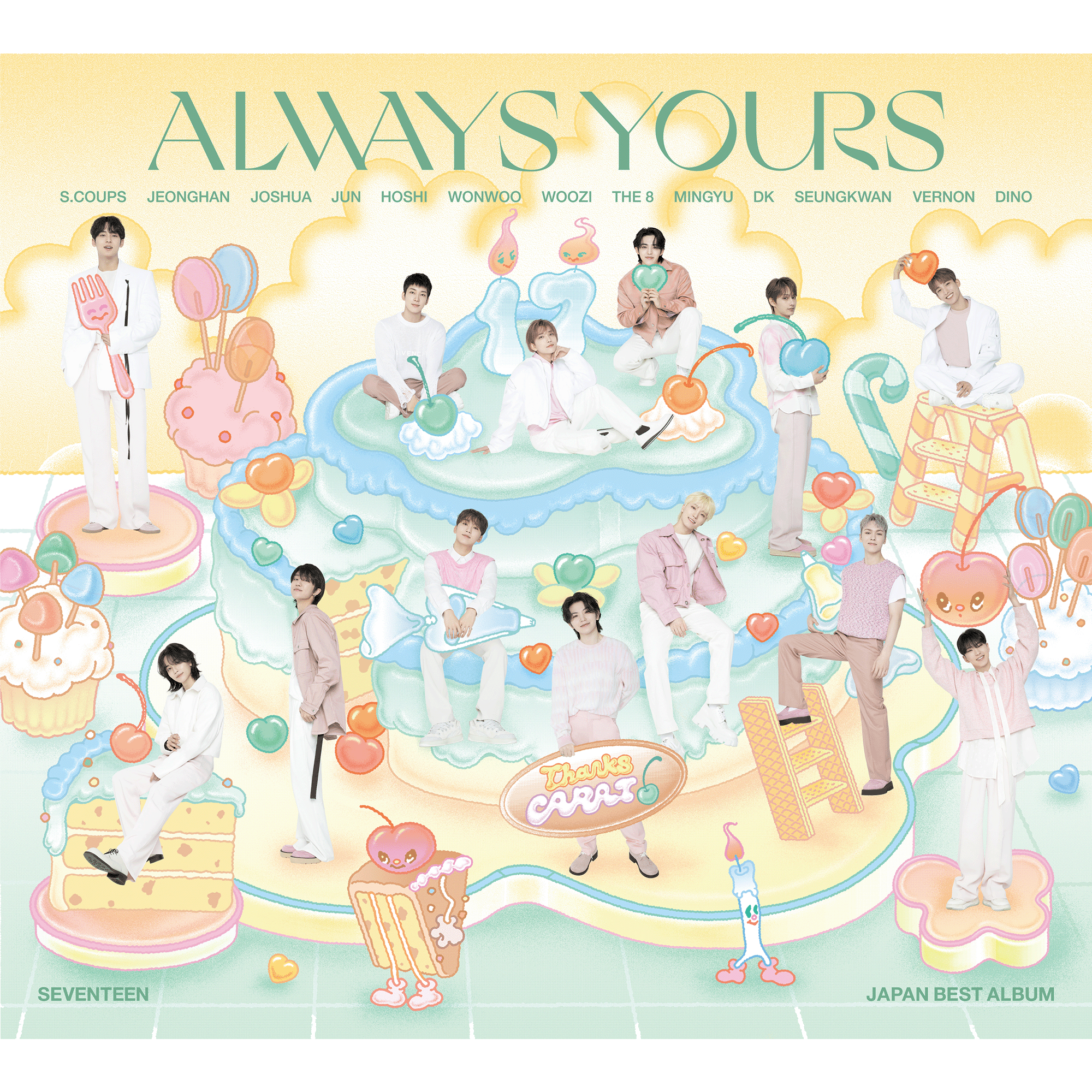 SEVENTEEN - Always Yours: 2CD + Photobook (Limited Edition C) - uDiscover
