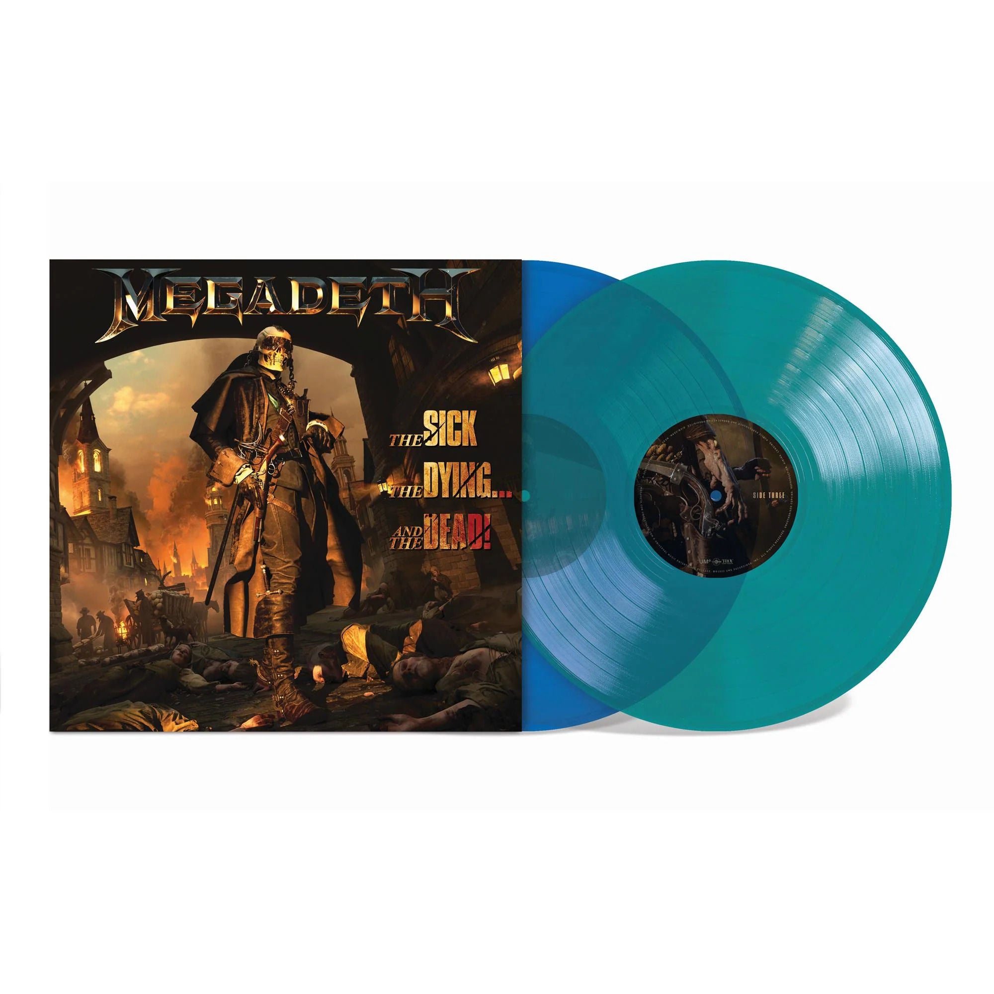 Megadeth - The Sick, The Dying… And The Dead! Limited Blue Opaque + Green  Translu - uDiscover