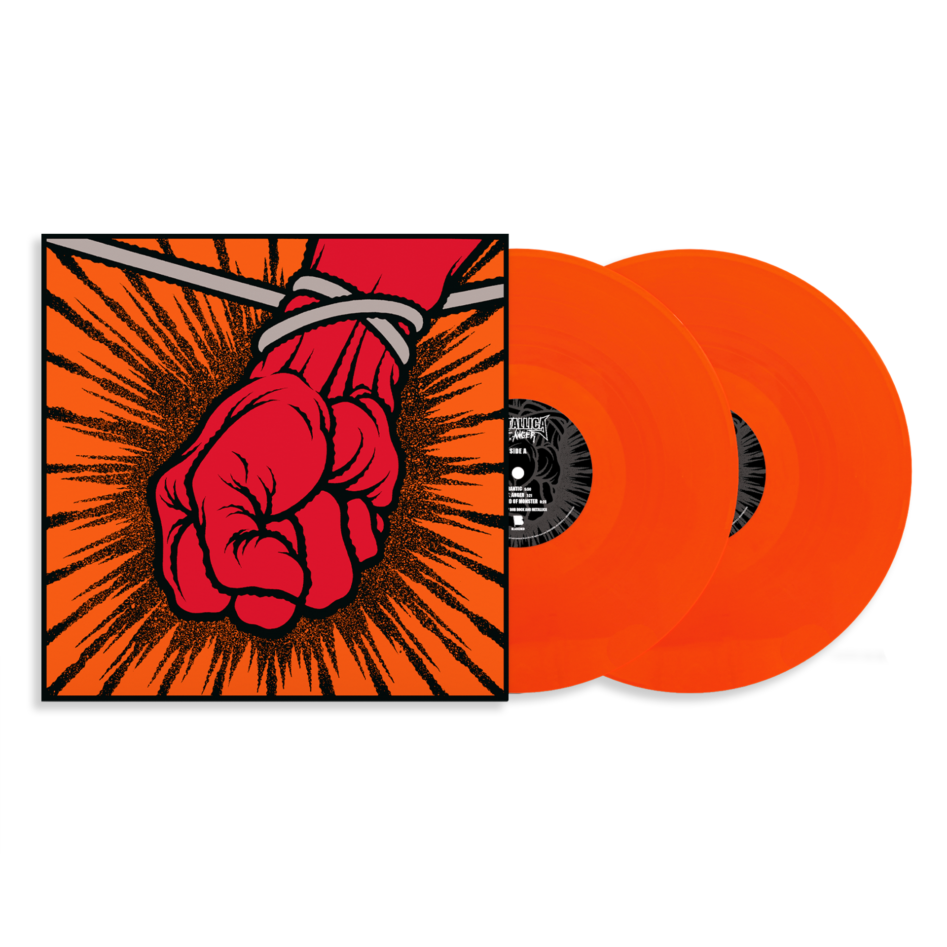 Metallica - St. Anger: Limited ‘Some Kind Of Orange’ Vinyl 2LP - uDiscover