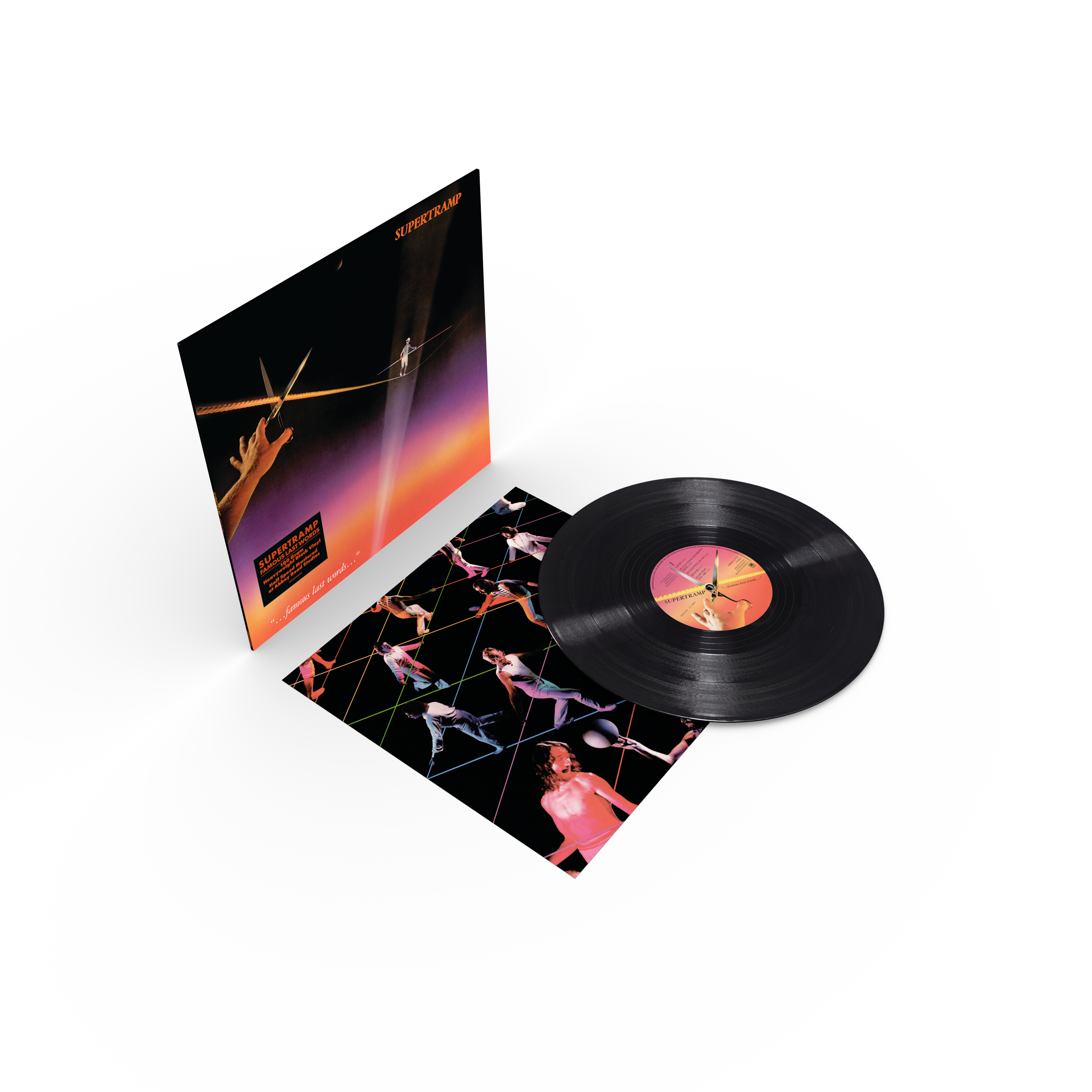 Supertramp - "...Famous Last Words...": Black Vinyl 1LP