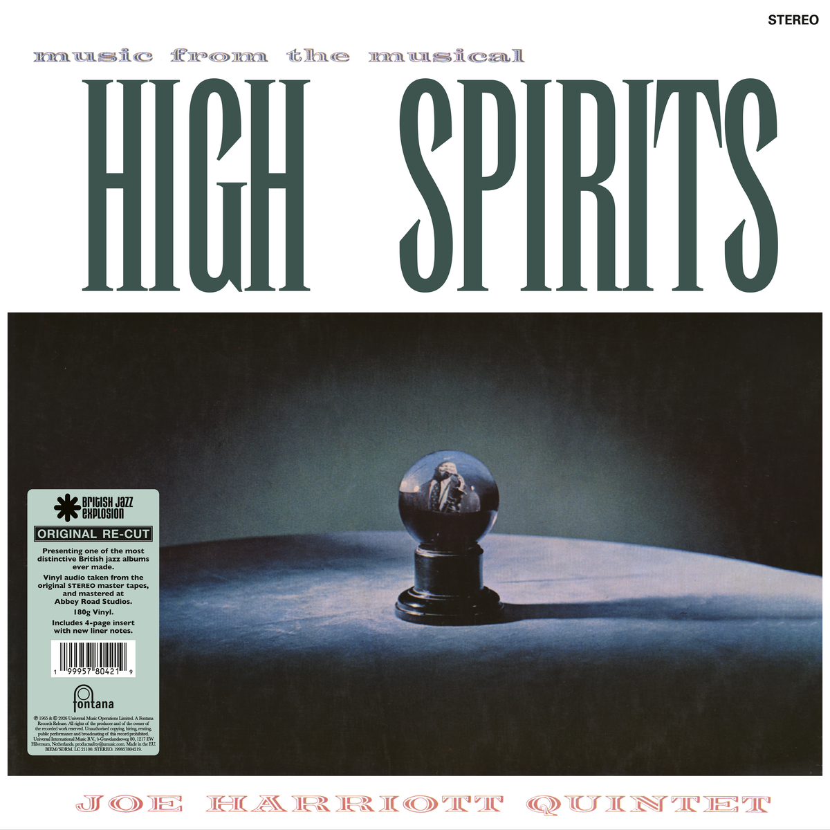The Joe Harriott Quintet - High Spirits (British Jazz Explosion)