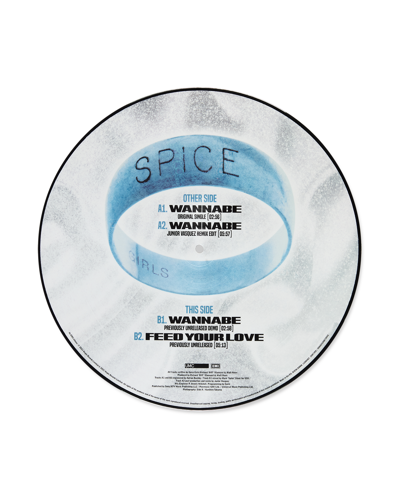 Spice Girls - Wannabe (25th Anniversary): Picture Disc Vinyl LP