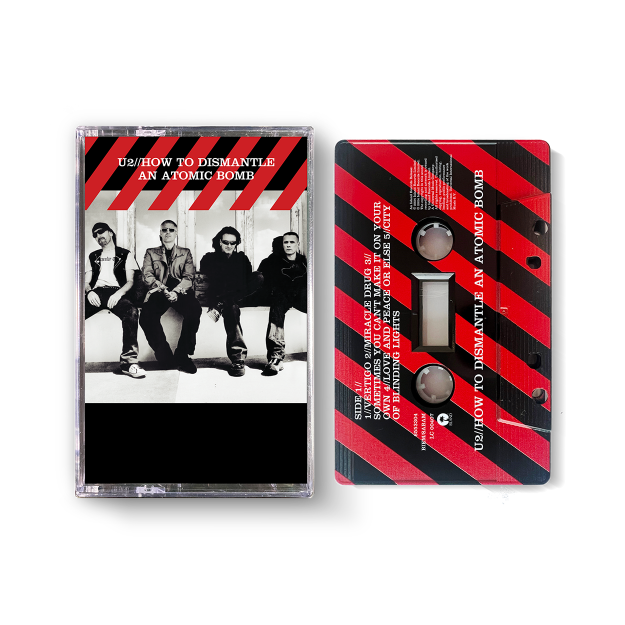 U2 - How To Dismantle An Atomic Bomb (20th Anniversary): Exclusive Red & Black Cassette (Limited Edition)