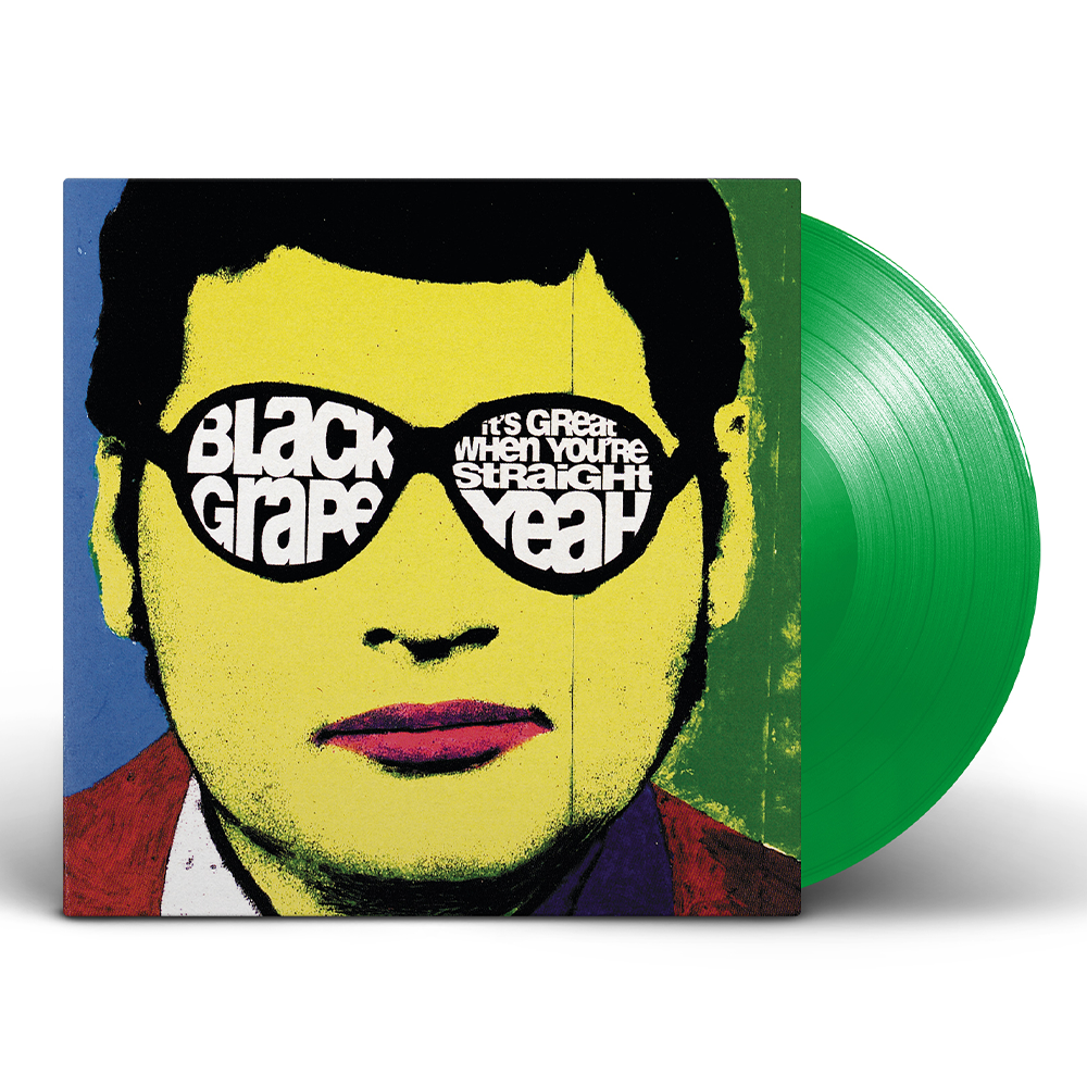 Black Grape - It's Great When You're Straight...Yeah: Exclusive Green Vinyl LP