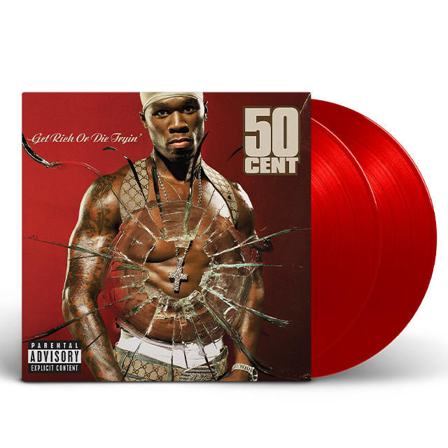 50 Cent - Get Rich Or Die Tryin' Exclusive Red Vinyl 2LP