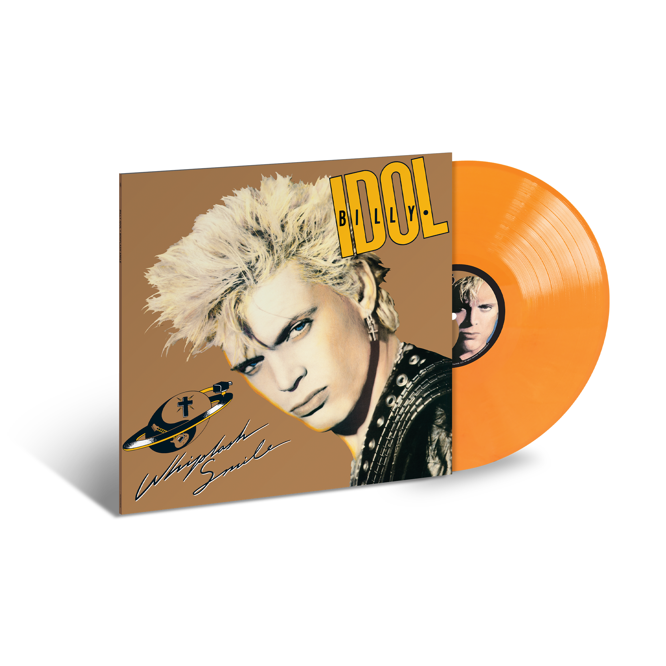 Billy Idol - Whiplash Smile: Orange Vinyl LP