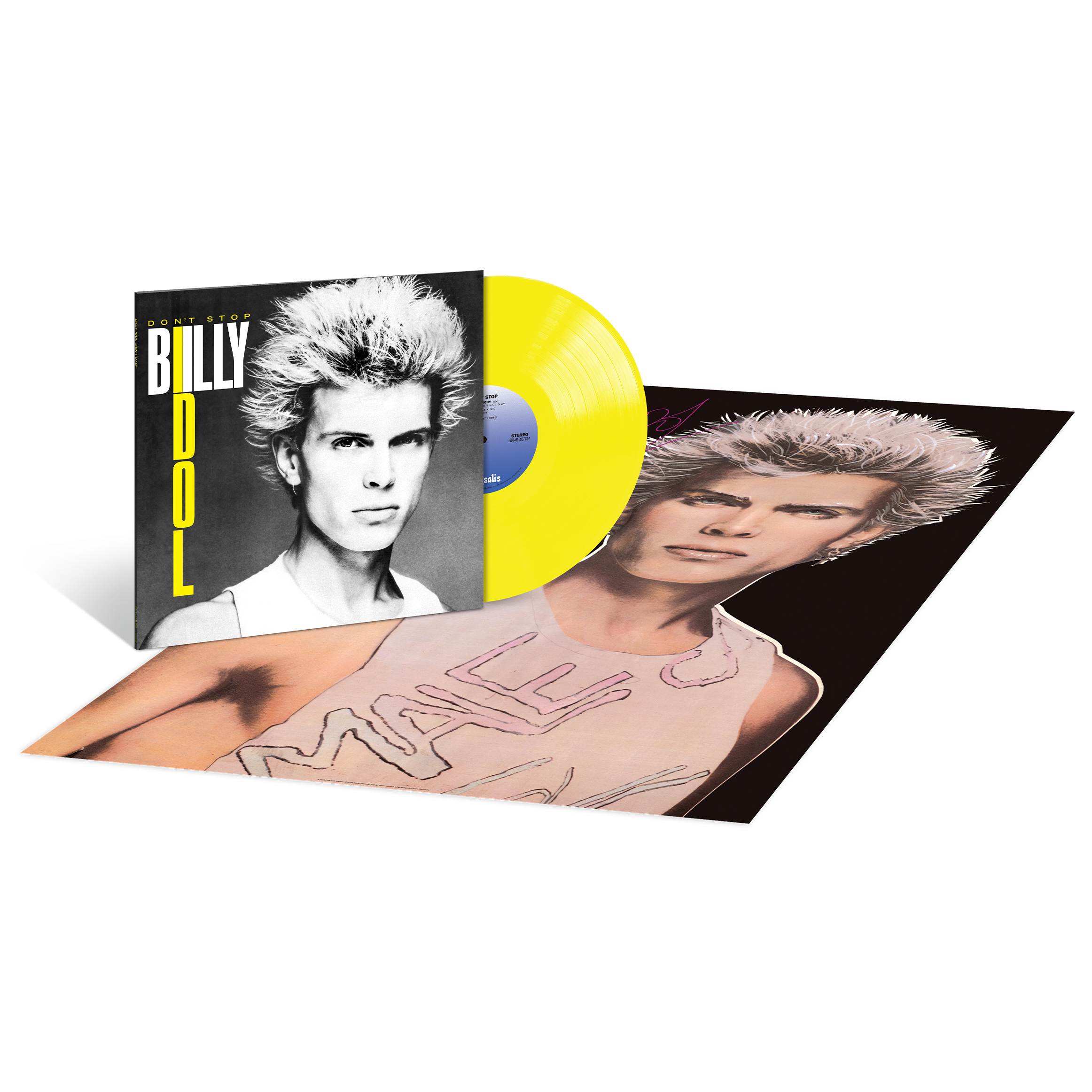 Billy Idol - Don't Stop: Yellow Vinyl LP