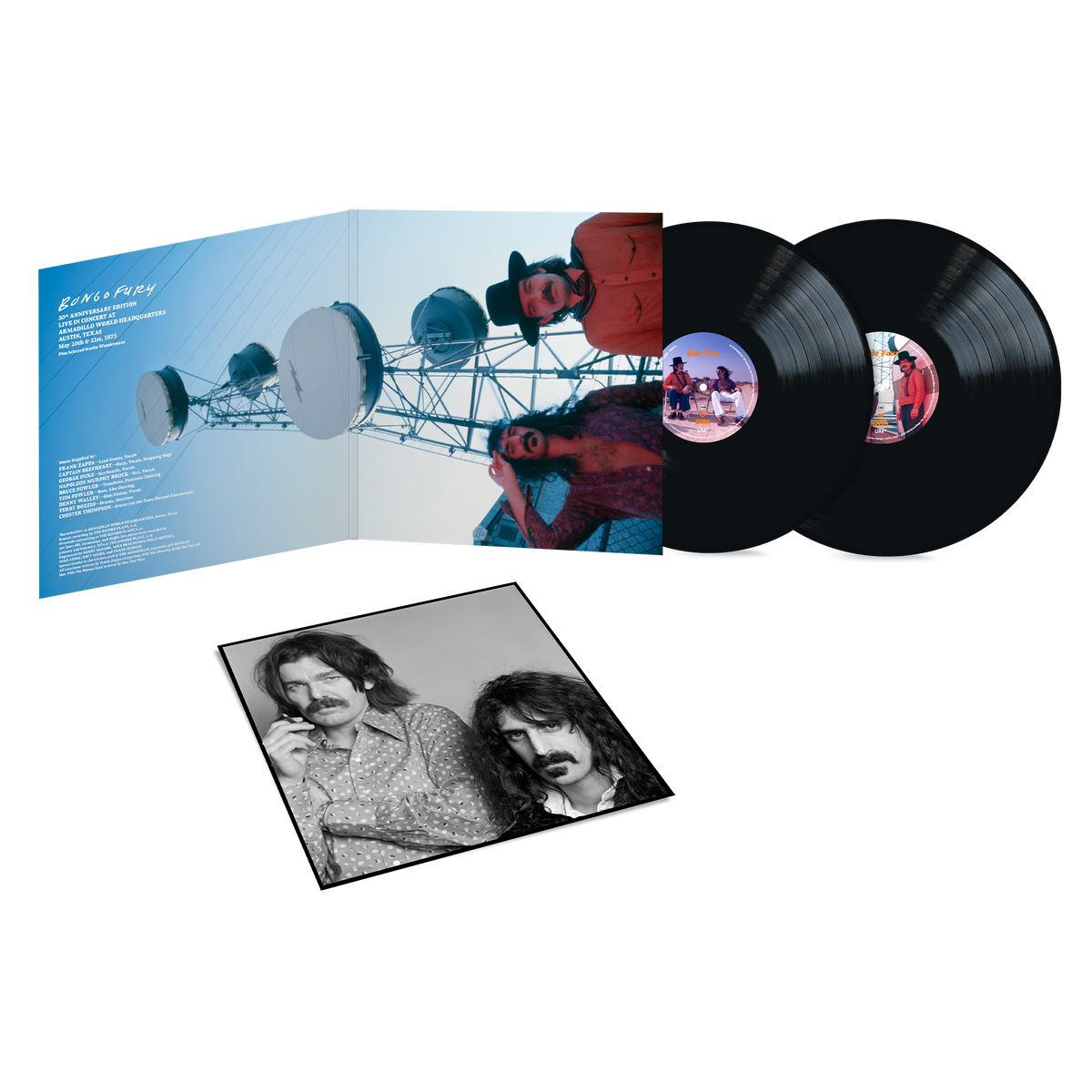 Frank Zappa - Bongo Fury (50th Anniversary): Black Vinyl 2LP
