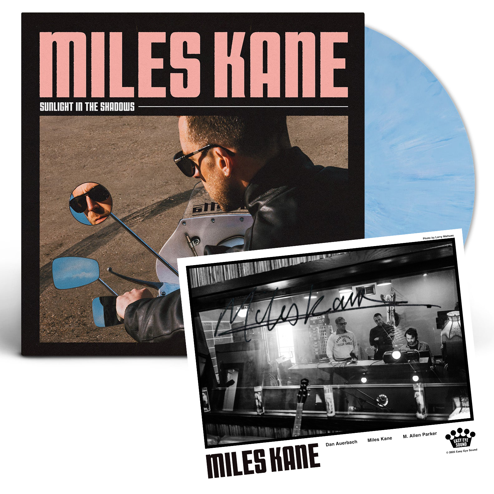 Sunlight In The Shadow: Sky Blue Vinyl LP & Exclusive Signed Print
