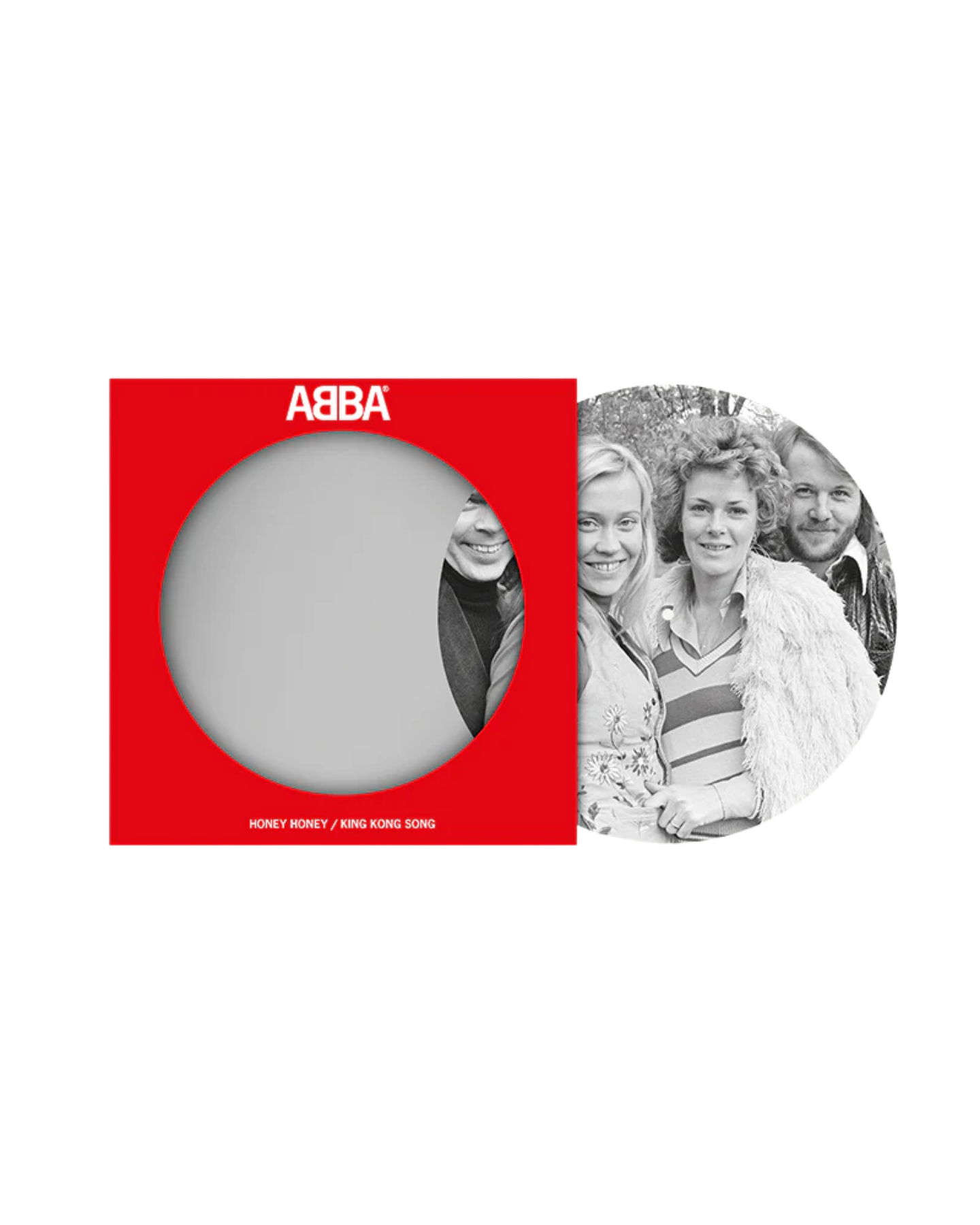 ABBA - Honey, Honey (English) / King Kong Song: Picture Disc Vinyl 7" Single