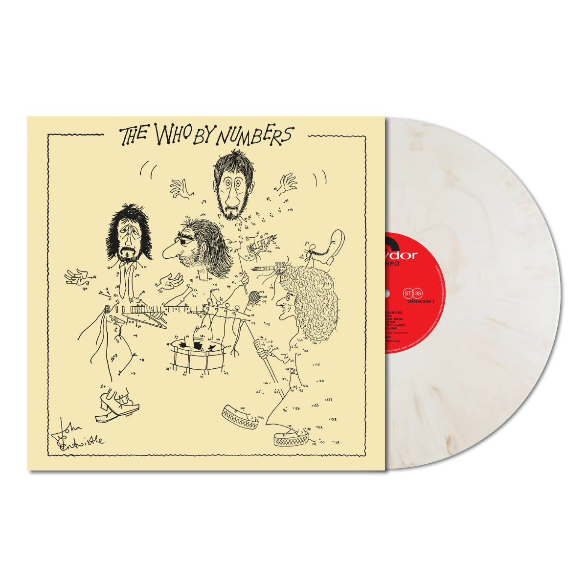 The Who - The Who by Numbers 1LP Cream Marble Vinyl (D2C Exclusive)