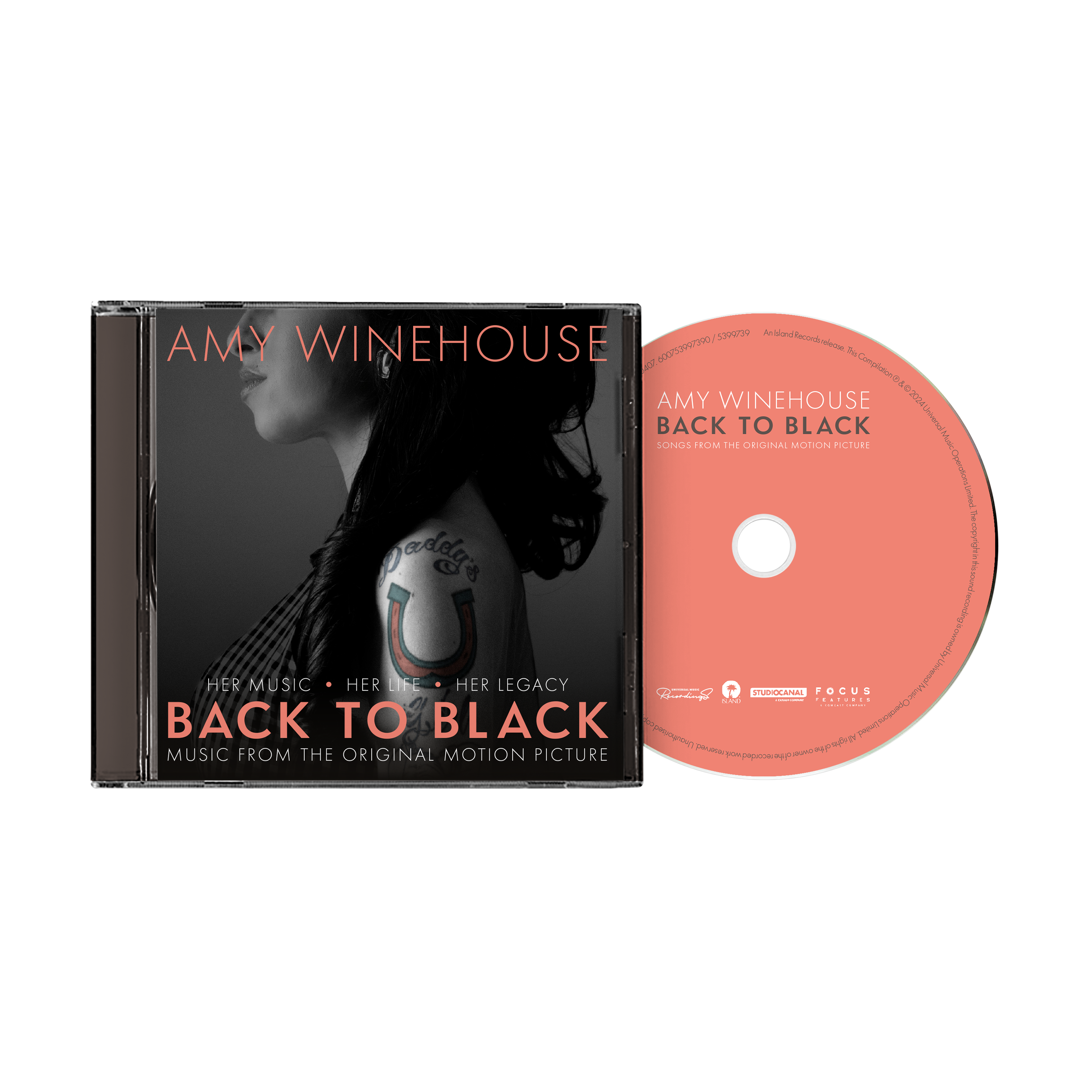Original Soundtrack - Back To Black - Songs from the Original Motion Picture: CD