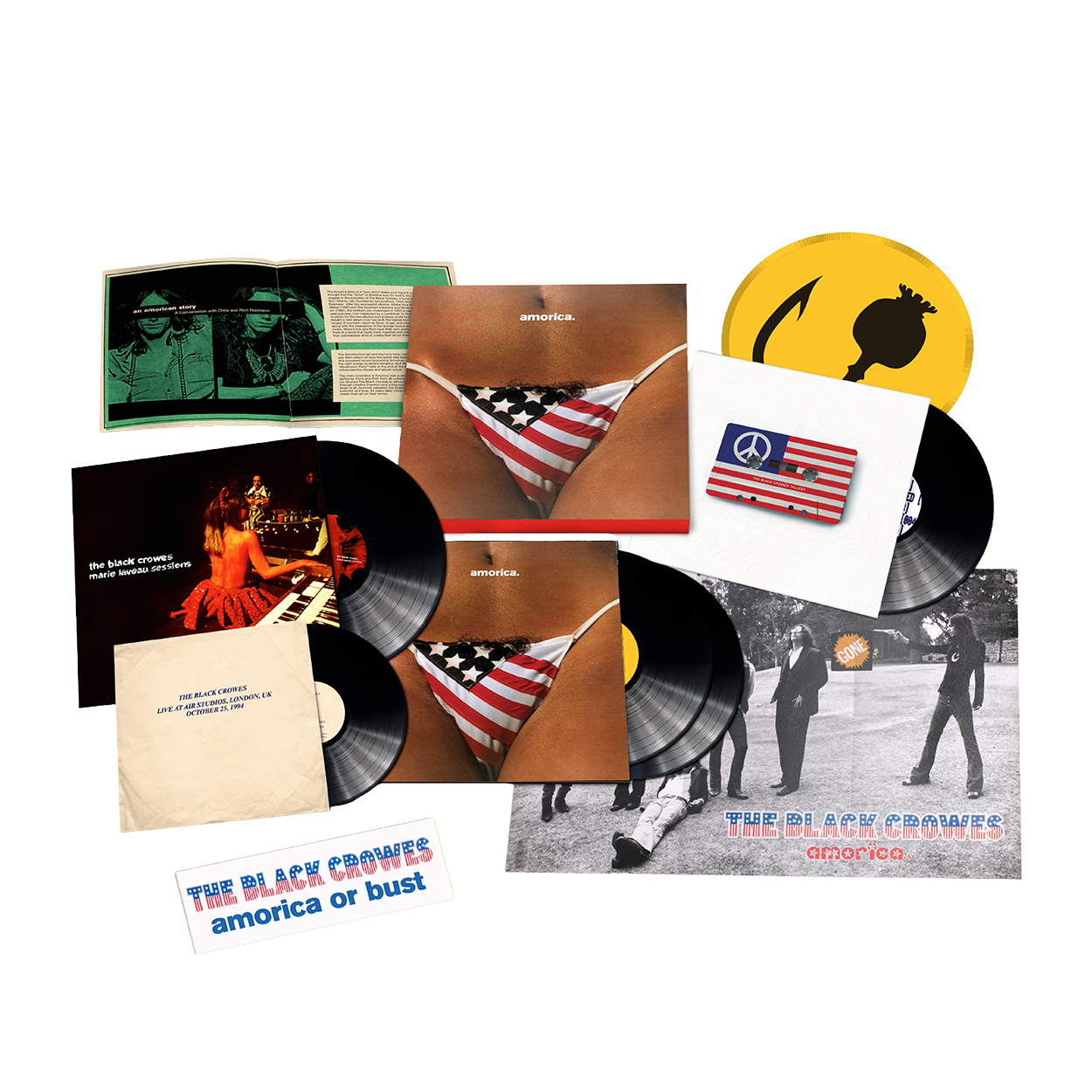The Black Crowes - Amorica: Deluxe Vinyl 5LP Box Set