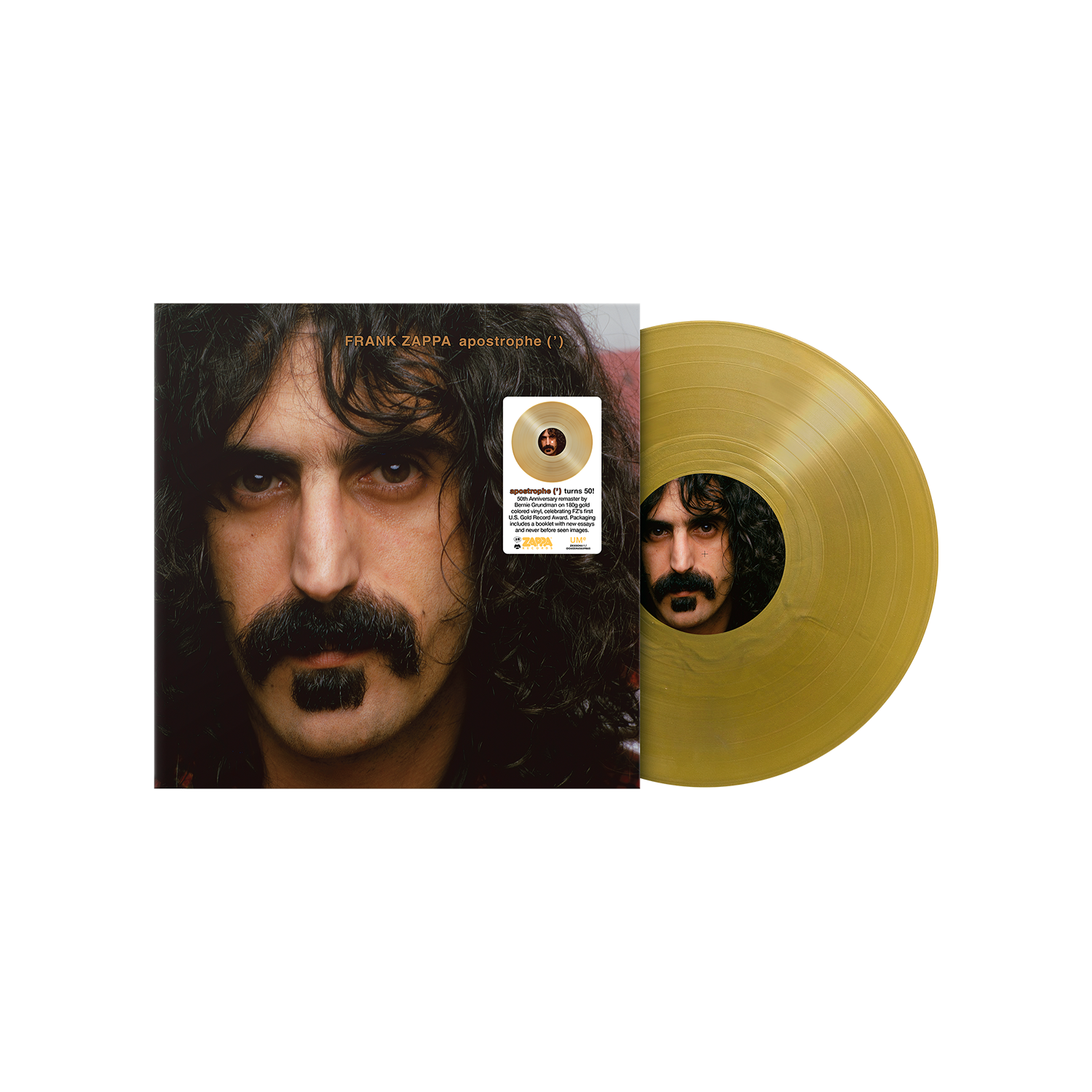 Frank Zappa - Apostrophe (') - 50th Anniversary Edition: Gold Nugget Vinyl LP