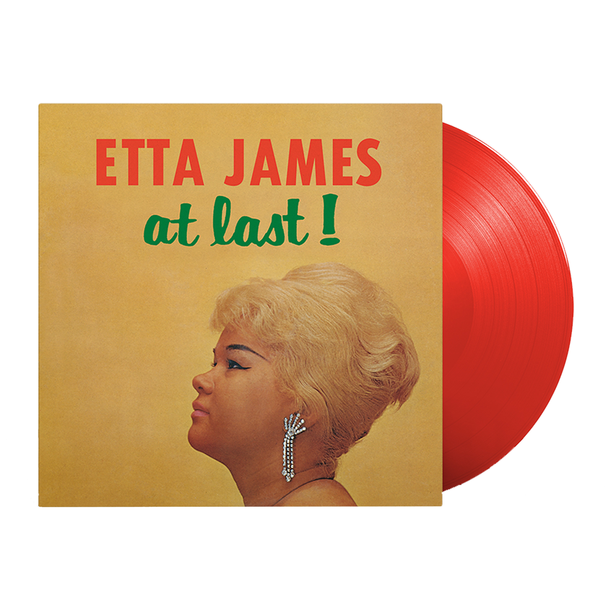 etta james - At Last!: Red Vinyl LP