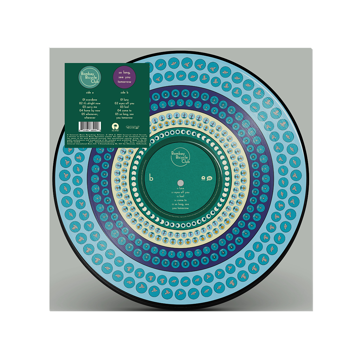 Bombay Bicycle Club - So Long, See You Tomorrow: Zoetrope Vinyl LP Bombay Bicycle Club - So Long, See You Tomorrow: Zoetrope Vinyl LP
