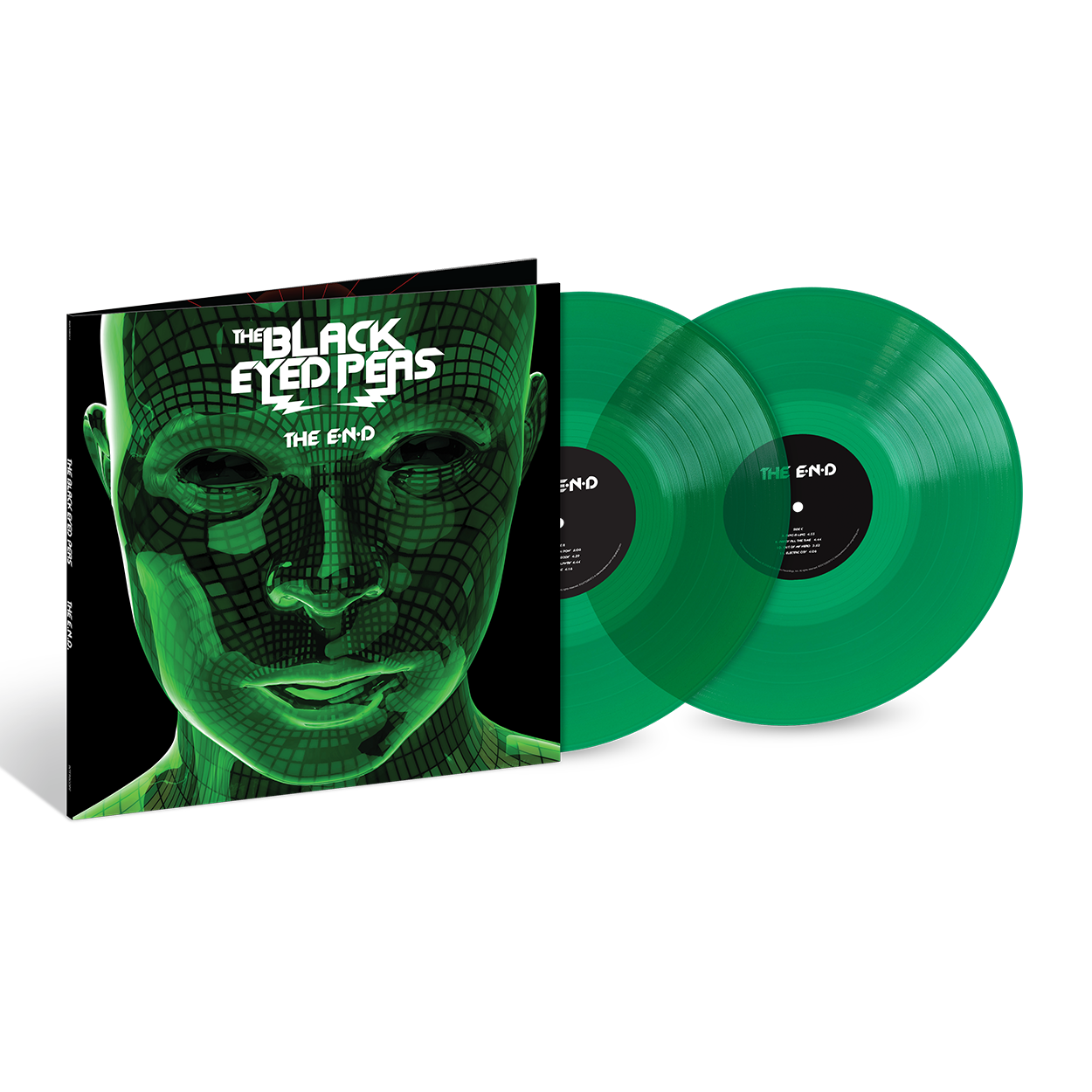 Black Eyed Peas - The E.N.D. Exclusive Translucent Green Vinyl 2LP