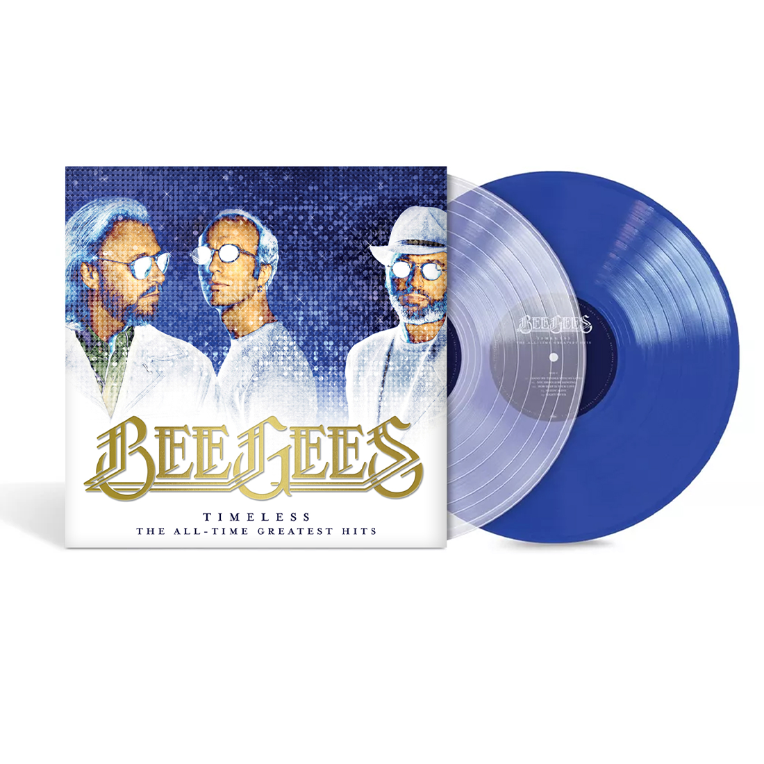 Bee Gees - Timeless - The All-Time Greatest Hits: Limited Edition Clear & Transparent Blue Vinyl 2LP