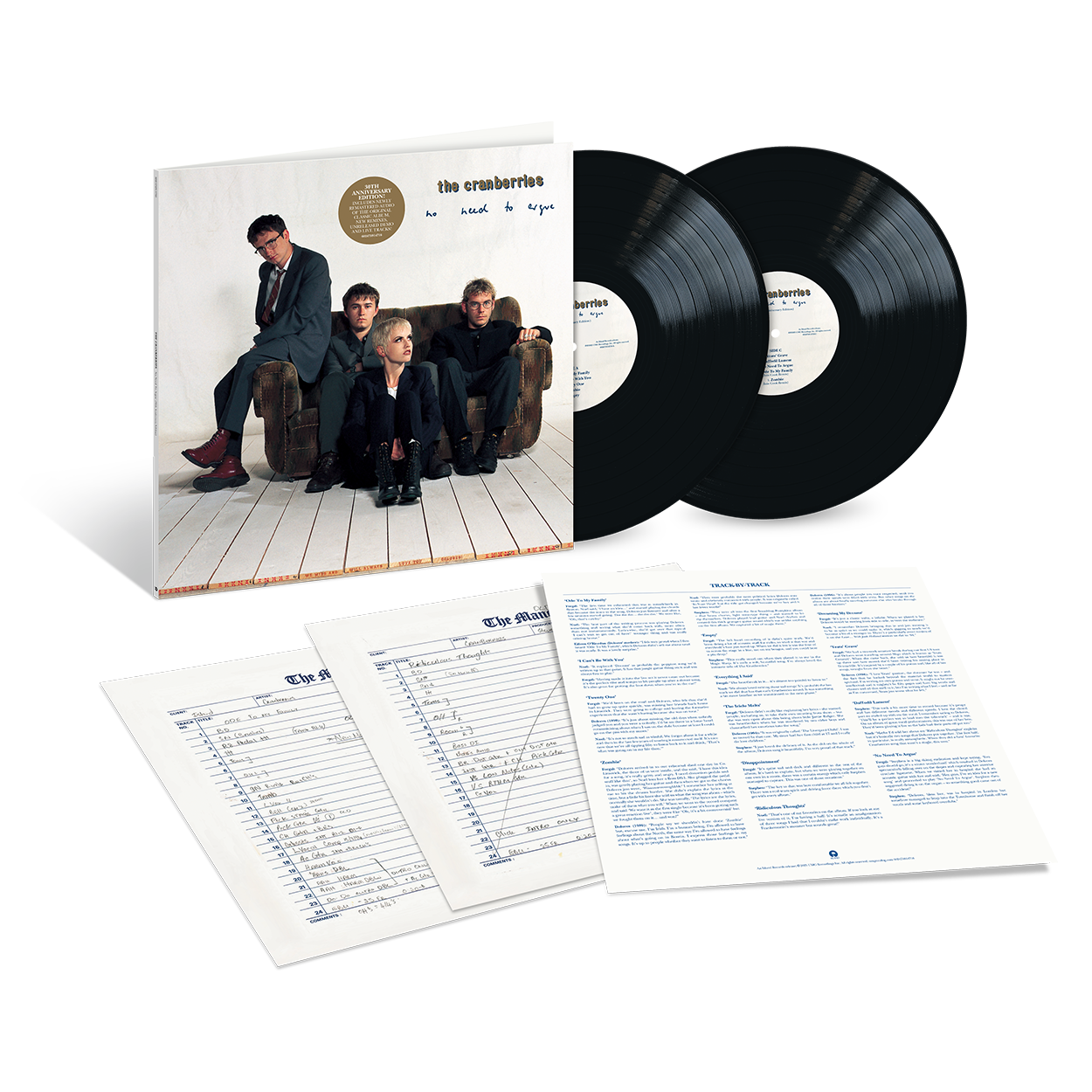 The Cranberries - No Need To Argue (30th Anniversary): 2LP