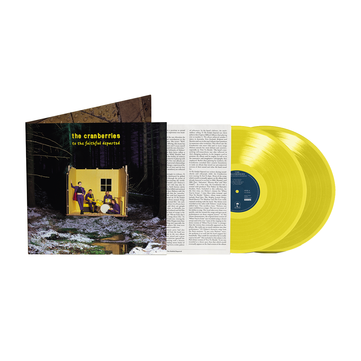 The Cranberries - To The Faithful Departed: Exclusive Yellow Vinyl 2LP