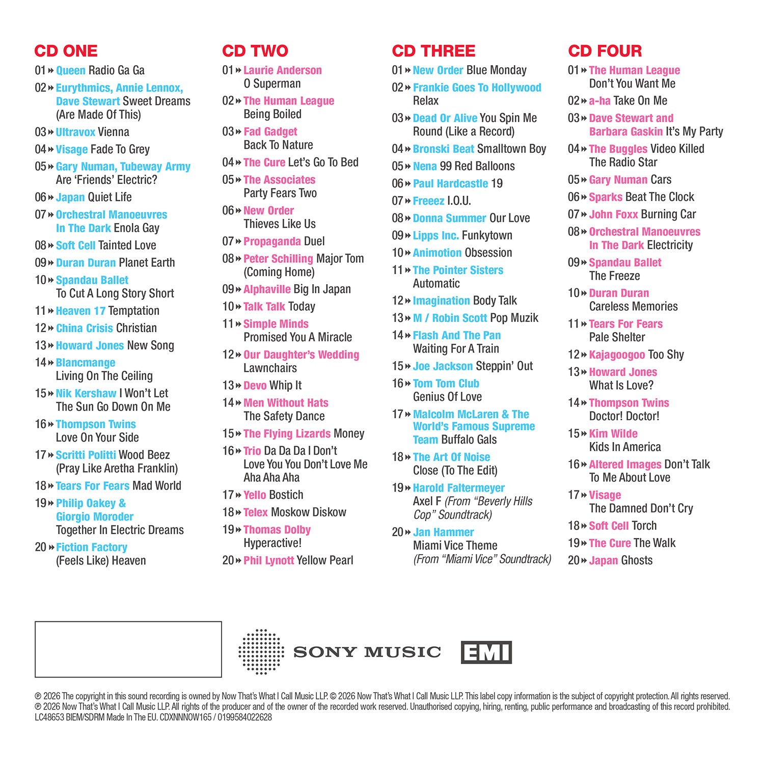 Various Artists - NOW That's What I Call An Era - (FEELS LIKE) HEAVEN: 1978-1985 (Special Edition 4CD)