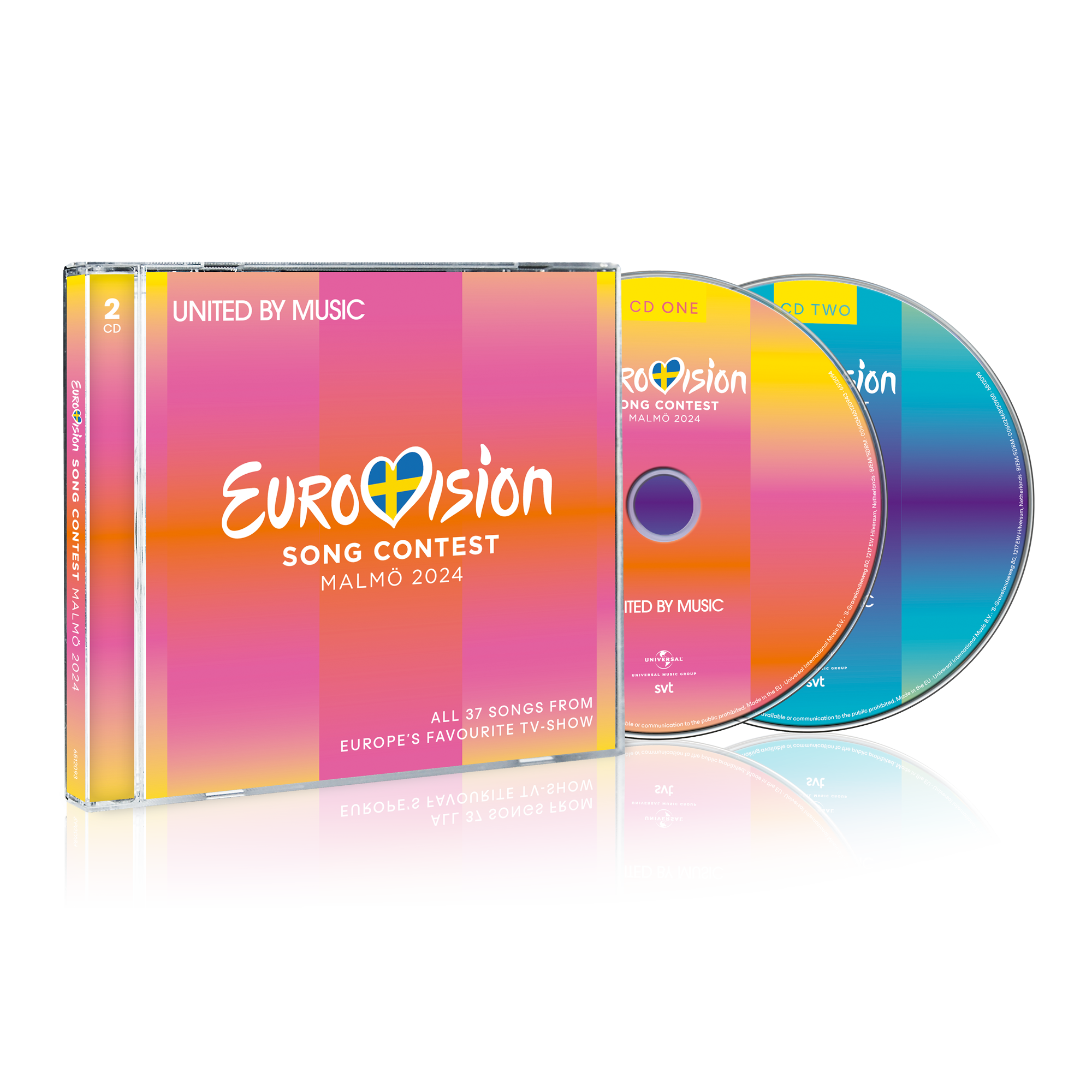 Various Artists - Eurovision Song Contest - Malmö 2024: 2CD