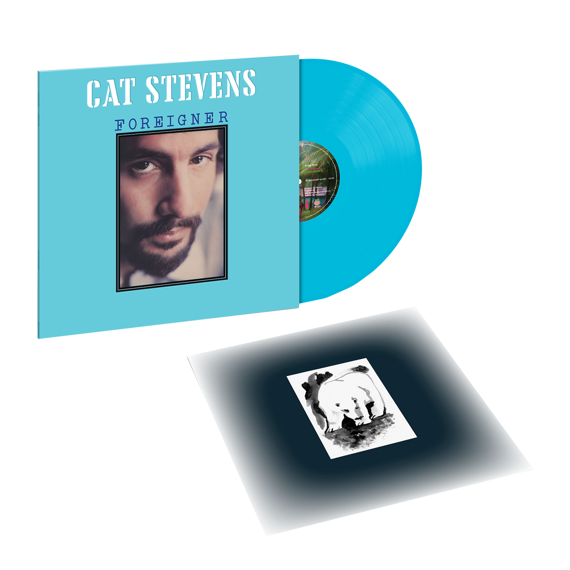 Yusuf / Cat Stevens - Foreigner: Exclusive Blue Vinyl LP