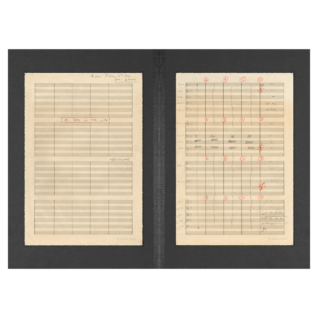 Abbey Road Studios - Abbey Road x George Martin - A Day In The Life Folio